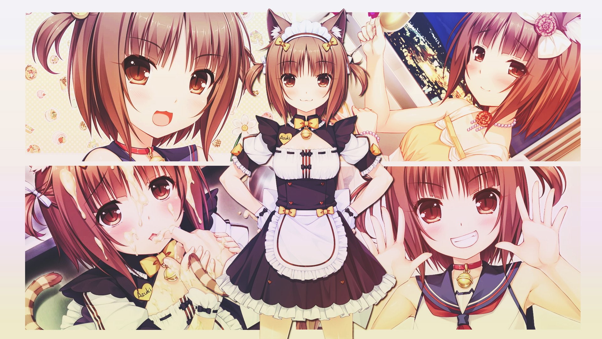 Anime, 1080P, Nekopara, Azuki (Nekopara), HD Wallpaper