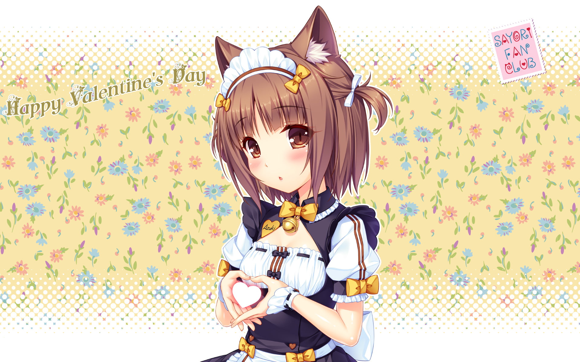 1080P, Anime, Nekopara, Azuki (Nekopara), HD Wallpaper