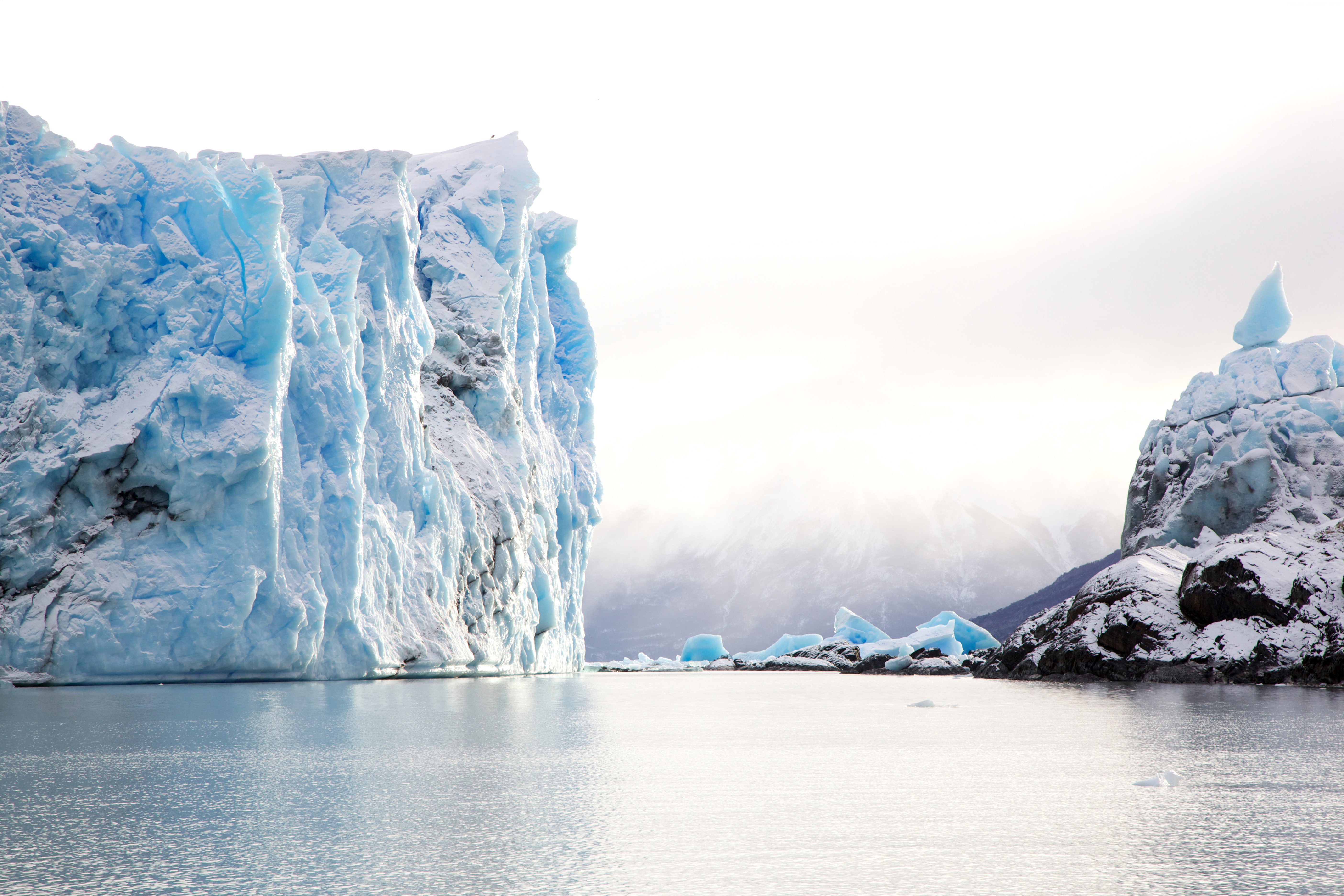 ocean, 5k, 5K, Antarctica, iceberg, HD Wallpaper