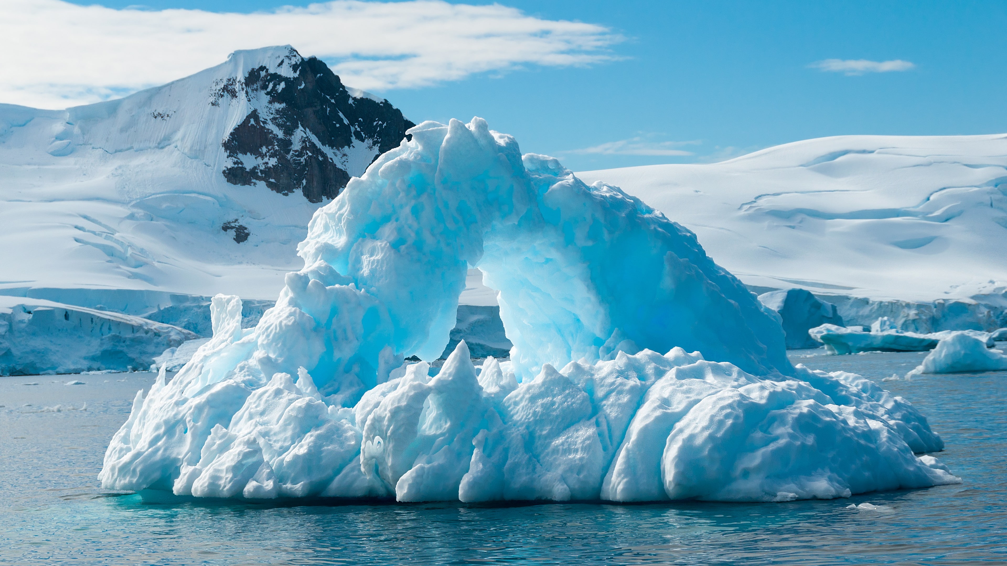 Antarctica, north, winter, 4k, 8k, 5k, iceberg, 4K, HD Wallpaper
