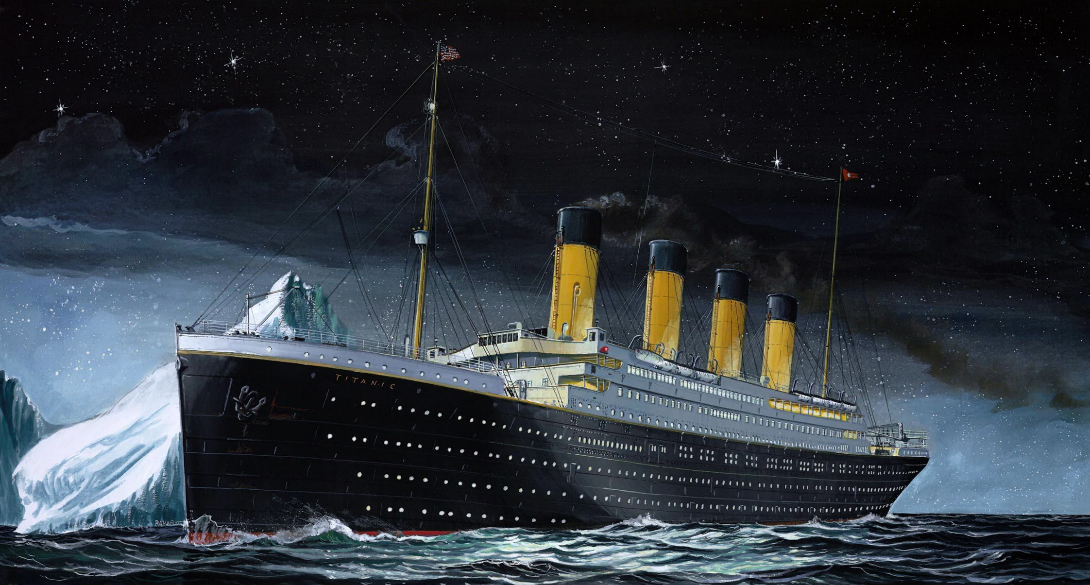 sailboat, nautical Vessel, blue, white, vacations, water, Sea, large, building exterior, travel destinations, 1080P, harbor, on the go, outdoors, RMS Titanic, HD Wallpaper