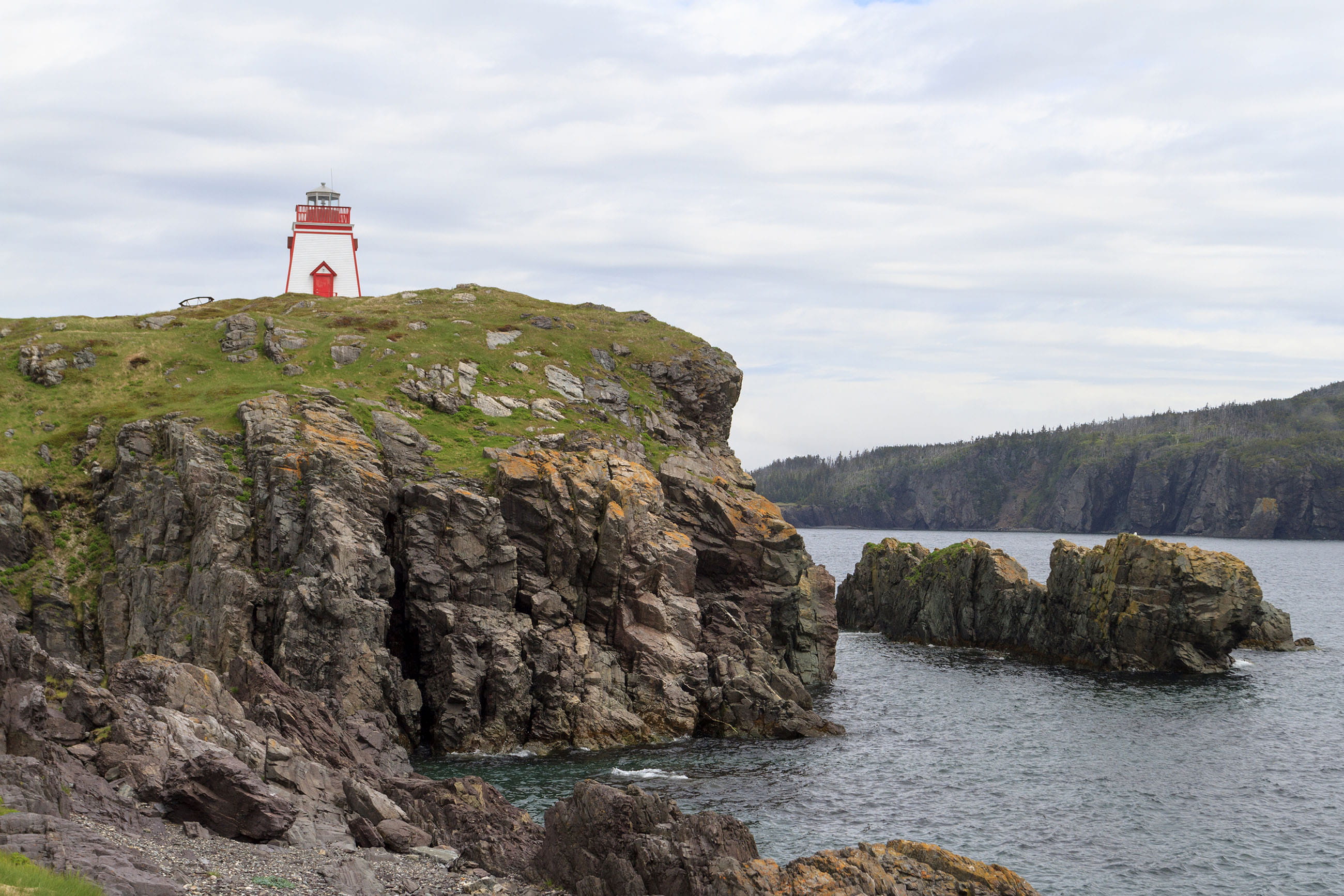 light, architecture, rock, no people, tower, trail, building exterior, sea, cloud - sky, tourist, sky, rock - object, scenics - nature, nature, built structure, HD Wallpaper