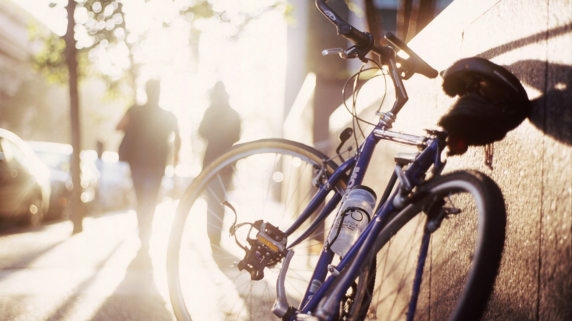 people, architecture, nature, wheel, land vehicle, 1080P, road, city life, activity, sunlight, outdoors, lifestyles, cycling, bicycle, city street, city, HD Wallpaper