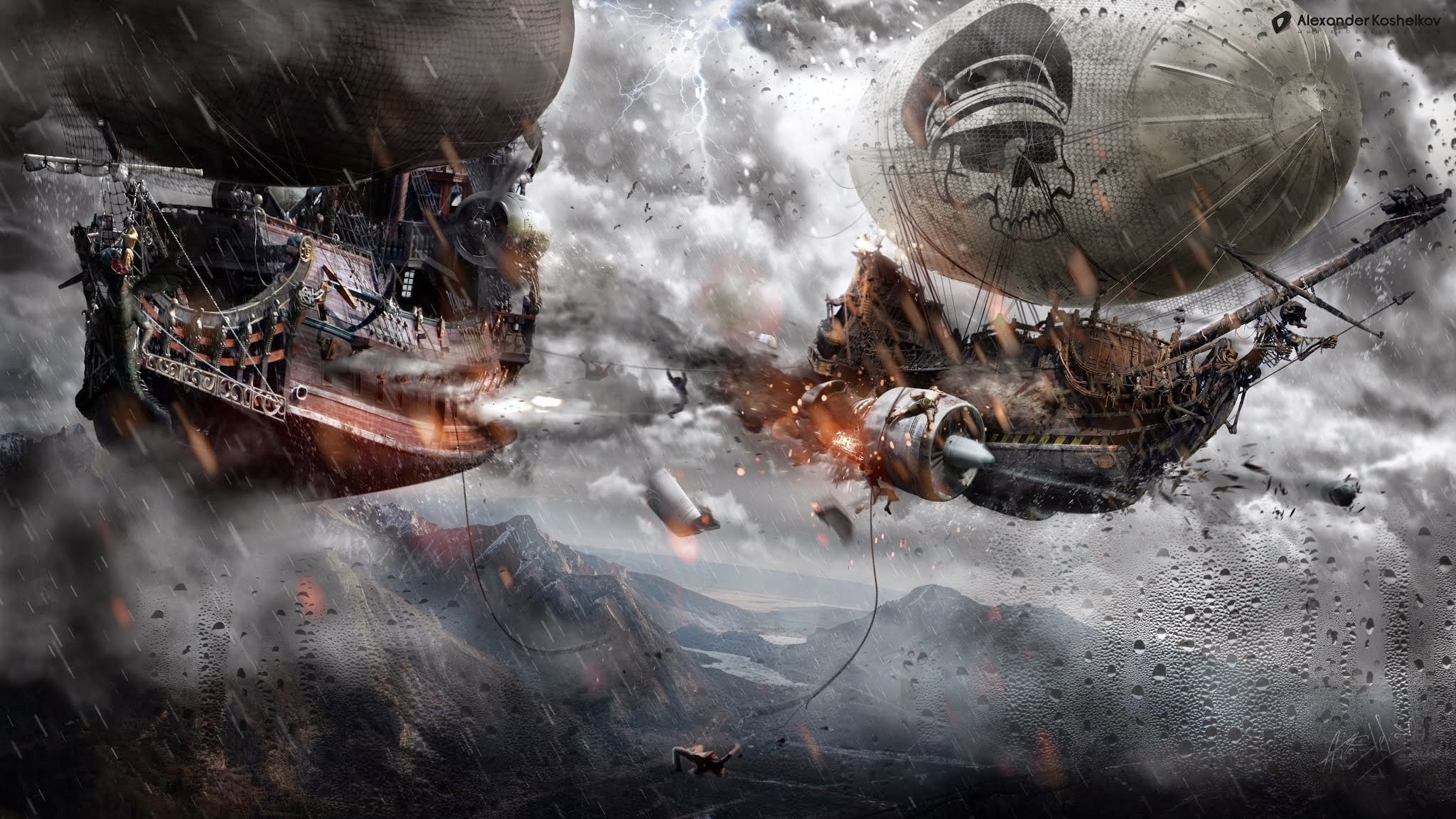 digital, bioshock, 2048x1152 px, digital art, games, 1080P, hd, px, x, video, art, HD Wallpaper