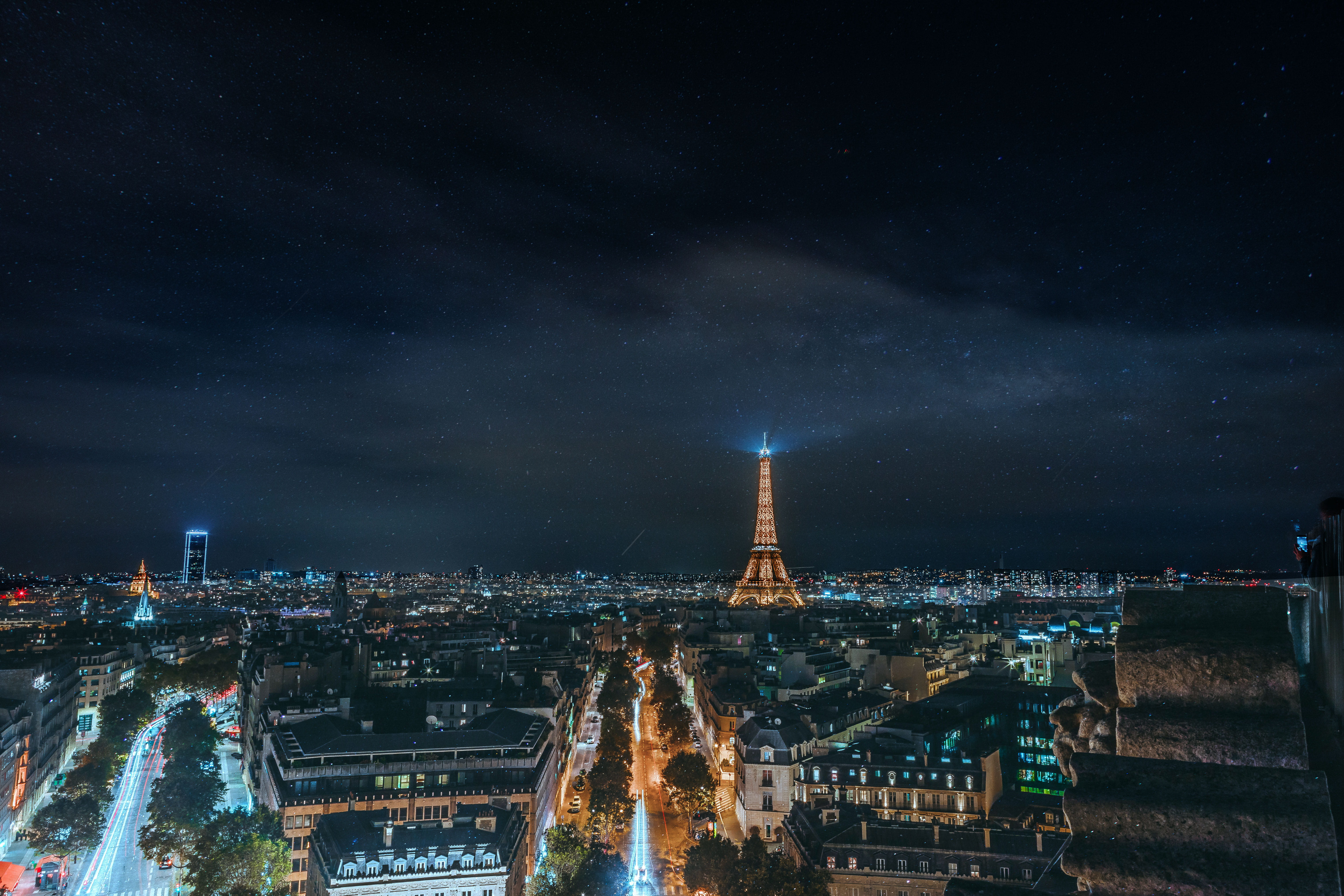 building exterior, night, urban, travel, residential district, high, skyscraper, no people, building, outdoors, offices, religion, modern, built structure, HD Wallpaper
