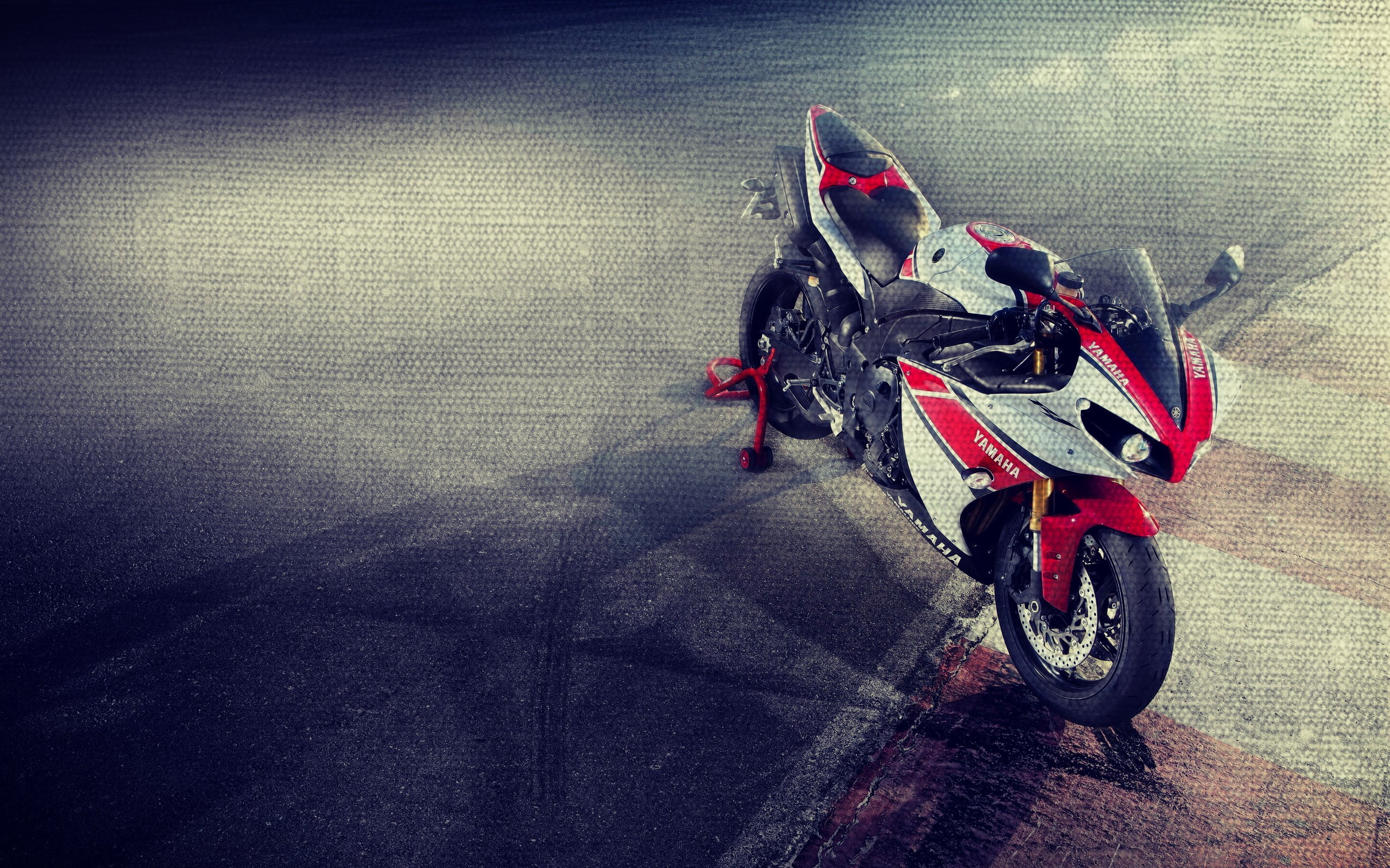 nature, street, 2K, sports race, road, bike, sport, transportation, land vehicle, travel, motorcycle, speed, mode of transportation, black, city, r6, red, HD Wallpaper