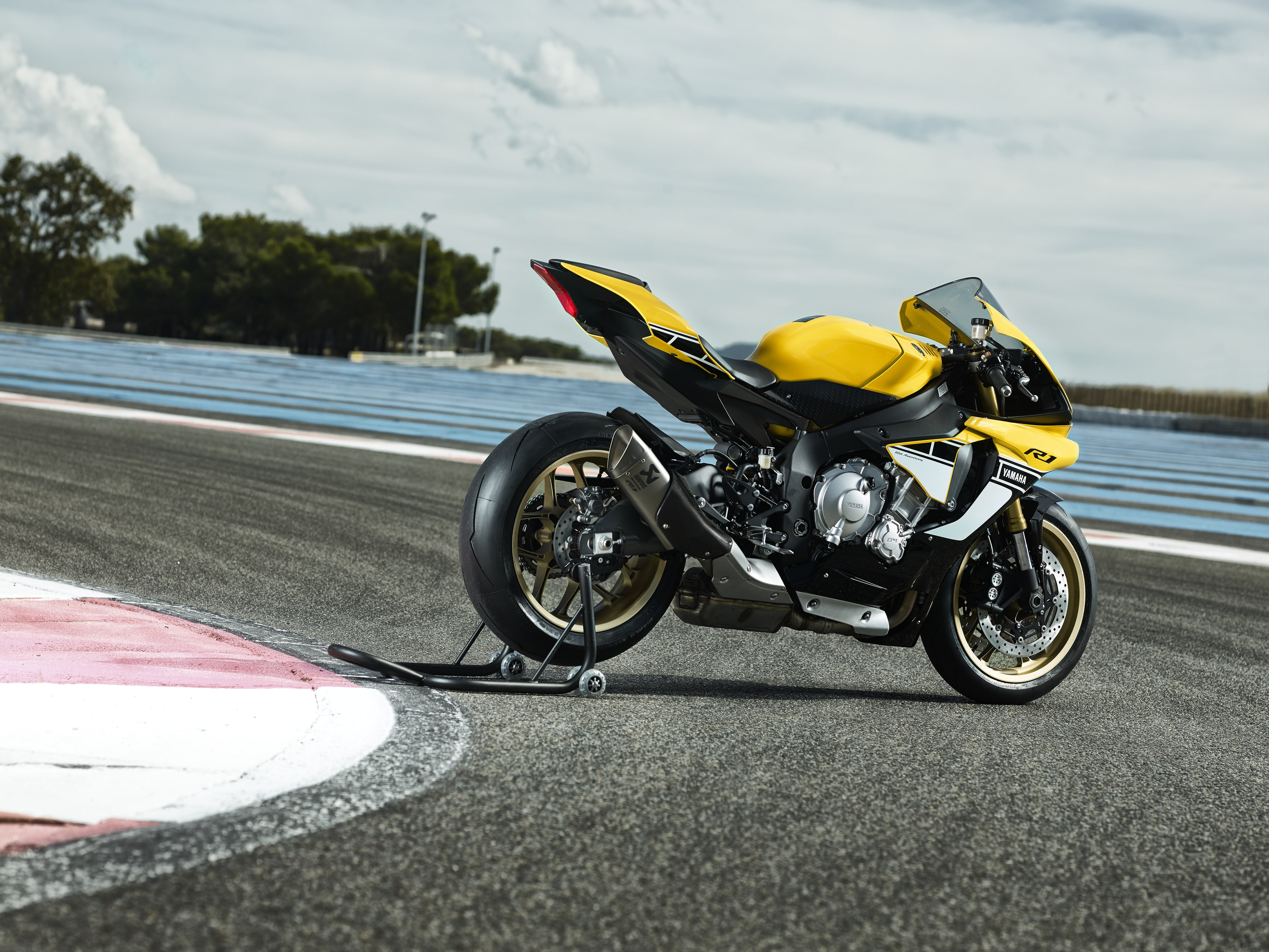 Anniversary Edition, 4K, Yamaha YZF-R1, 4K, HD Wallpaper