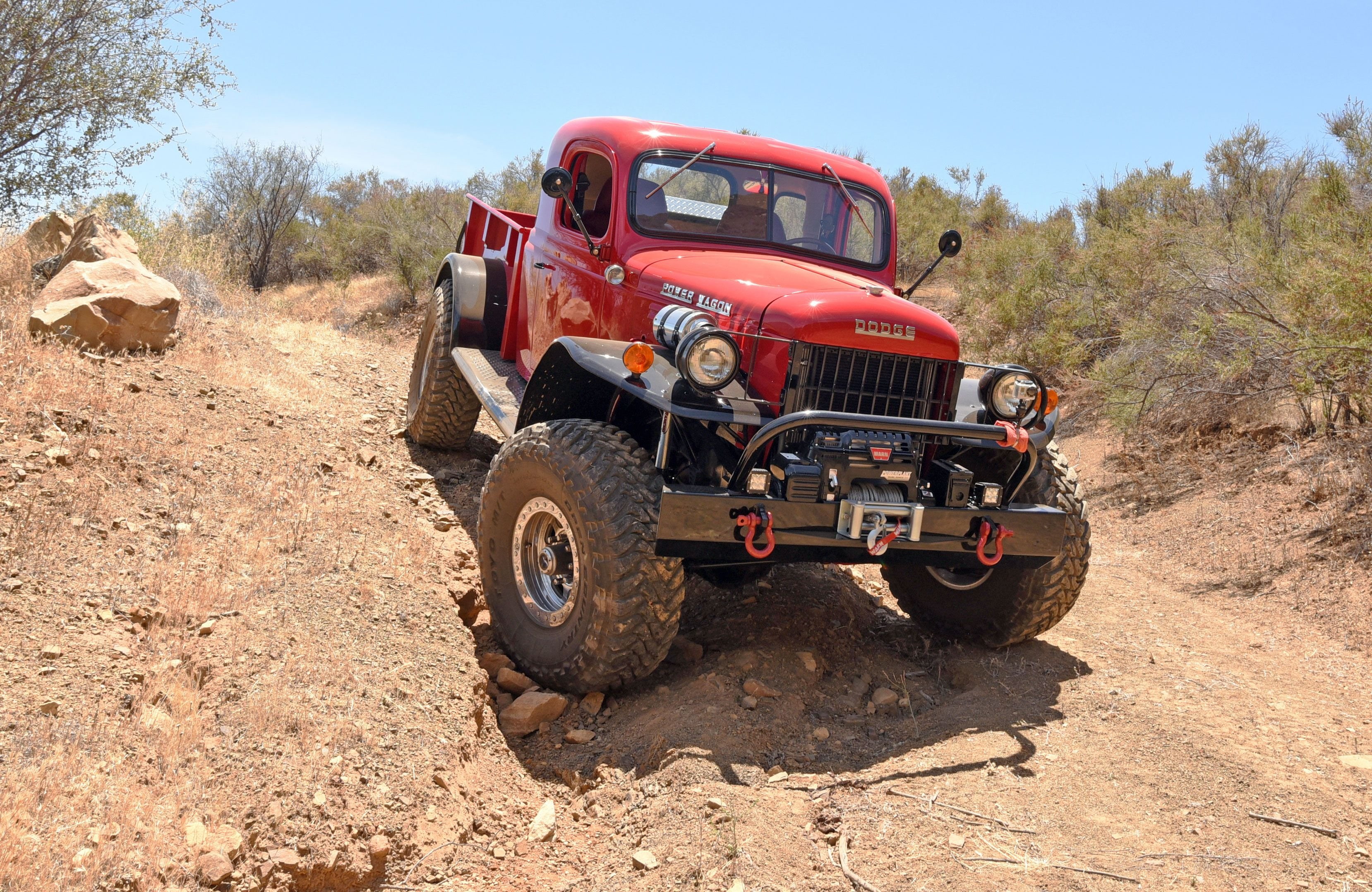 custom, 2K, power, 4x4, pickup, offroad, dodge, wagon, retro, HD Wallpaper