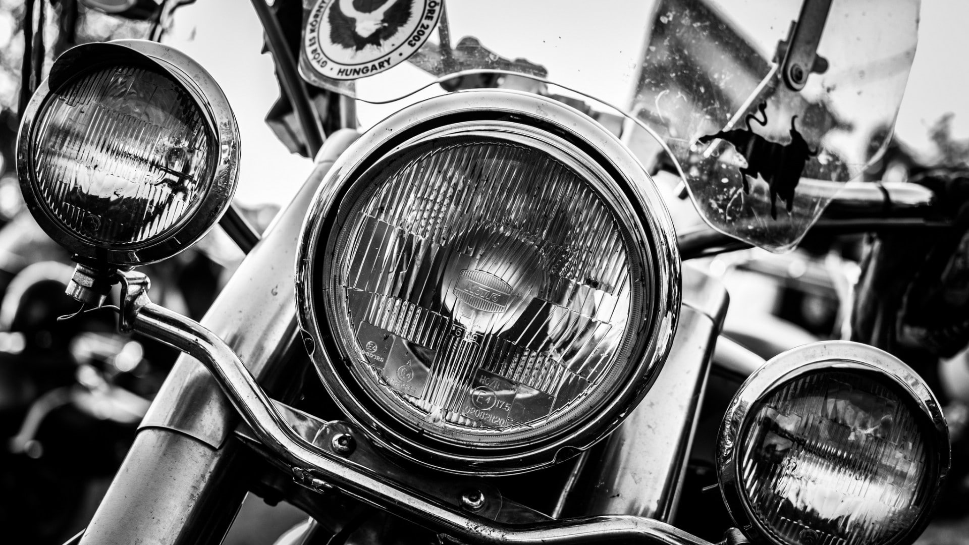 stationary, chrome, transportation, monochrome, motor vehicle, lighting equipment, close-up, city, bicycle, metal, retro styled, car, day, mode of transportation, HD Wallpaper