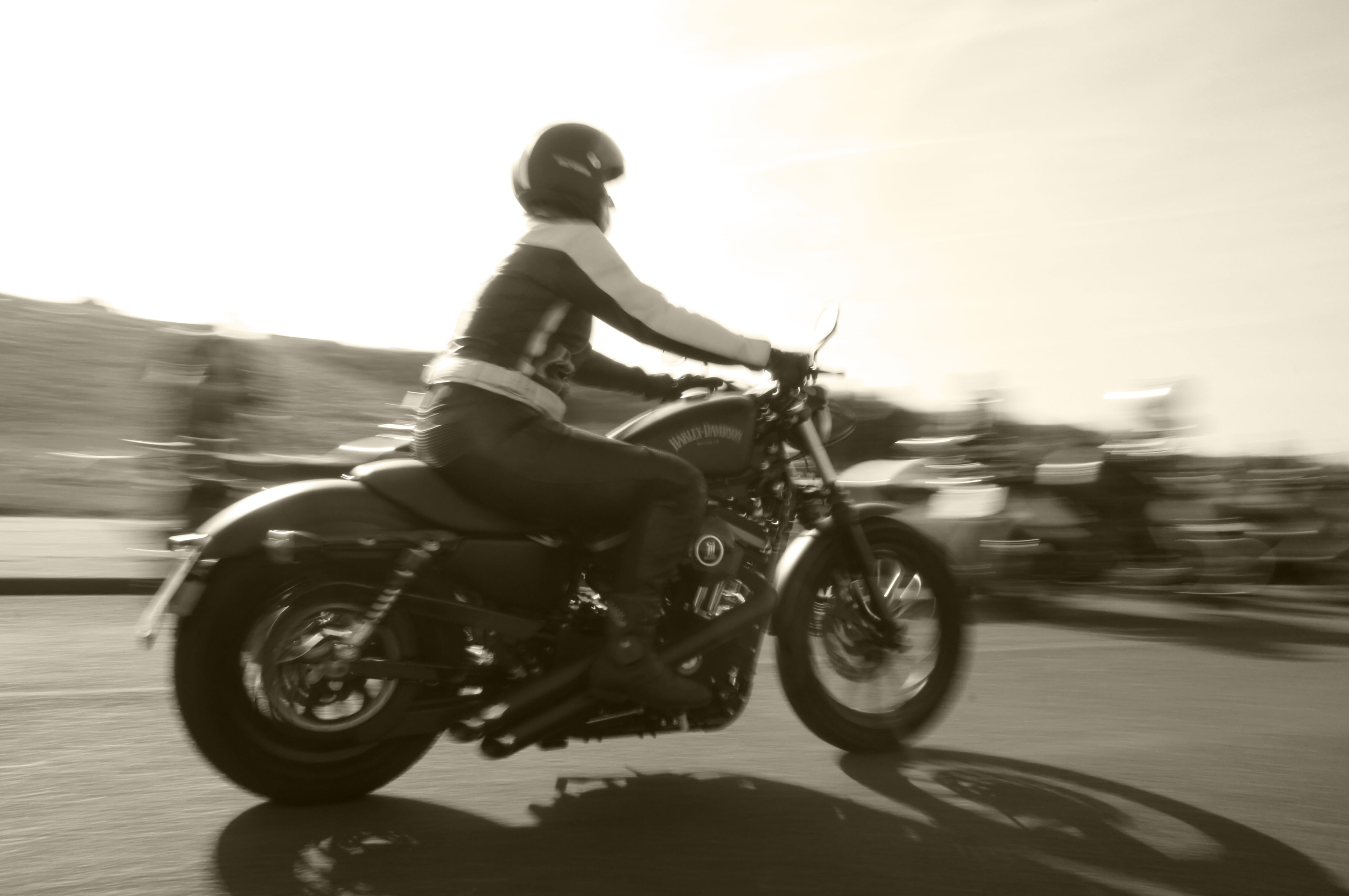 one person, outdoor, road, person, dom, lapse, rider, men, street, time, sport, sky, activity, outdoors, bike, travel, motorcycle, 4K, crash helmet, speed, HD Wallpaper