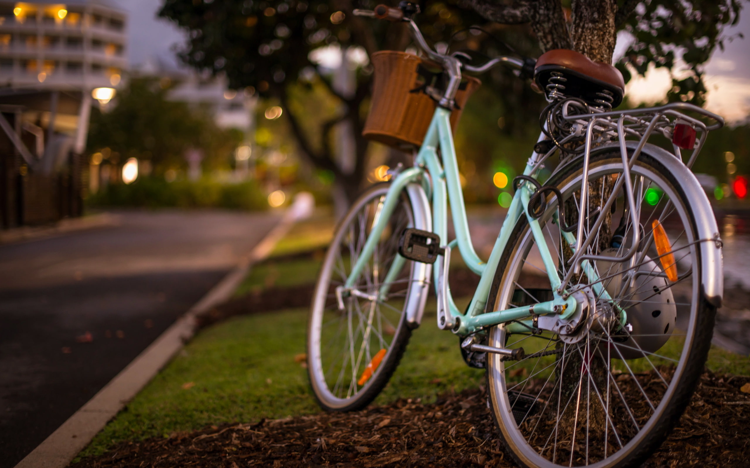 Bike, Bokeh, Bicycle Love, 2K, HD Wallpaper