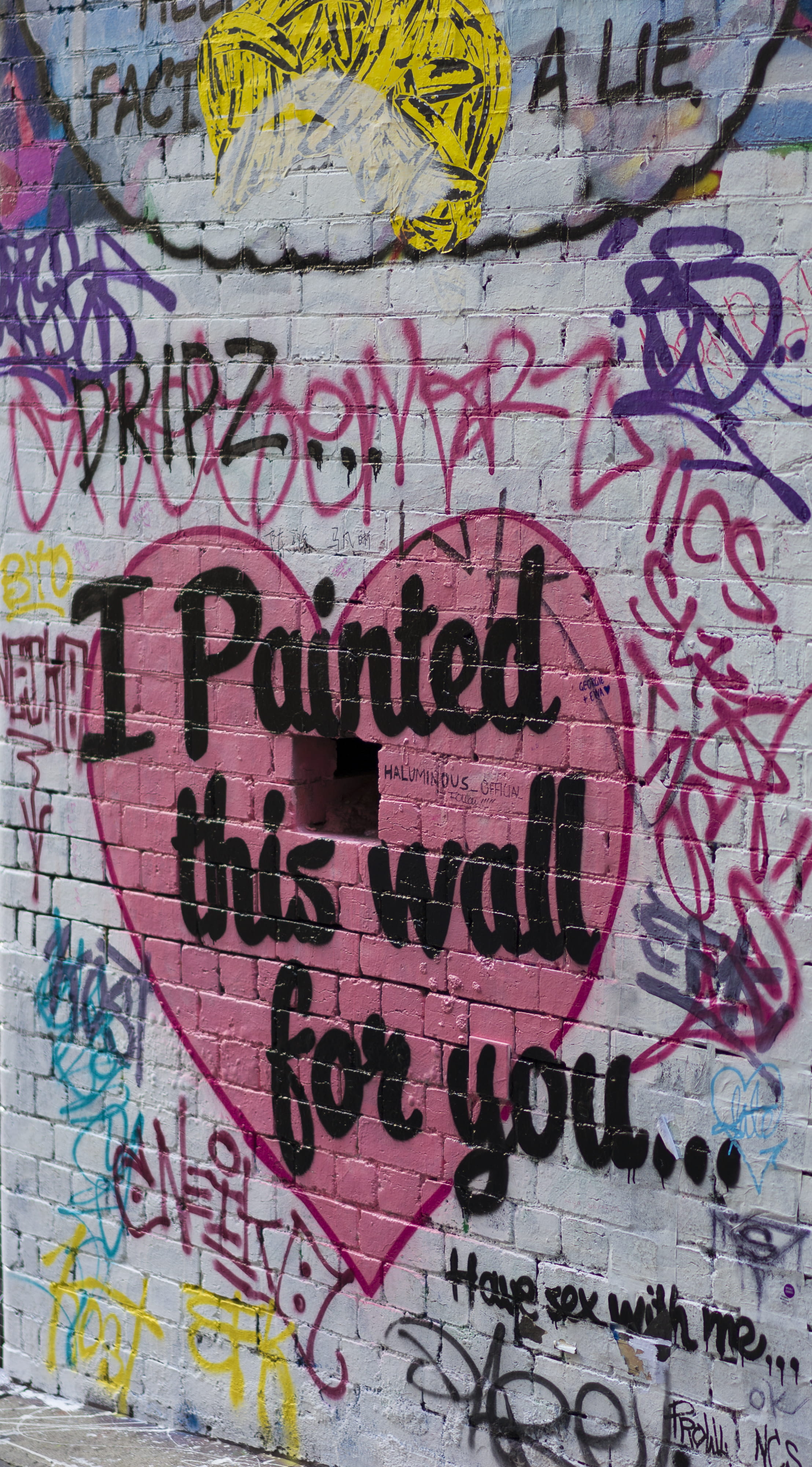 no people, wall, vehicle, harp, architecture, full frame, painting, wall - building feature, information, 4K, communication, musical instrument, backgrounds, Phone HD Wallpaper