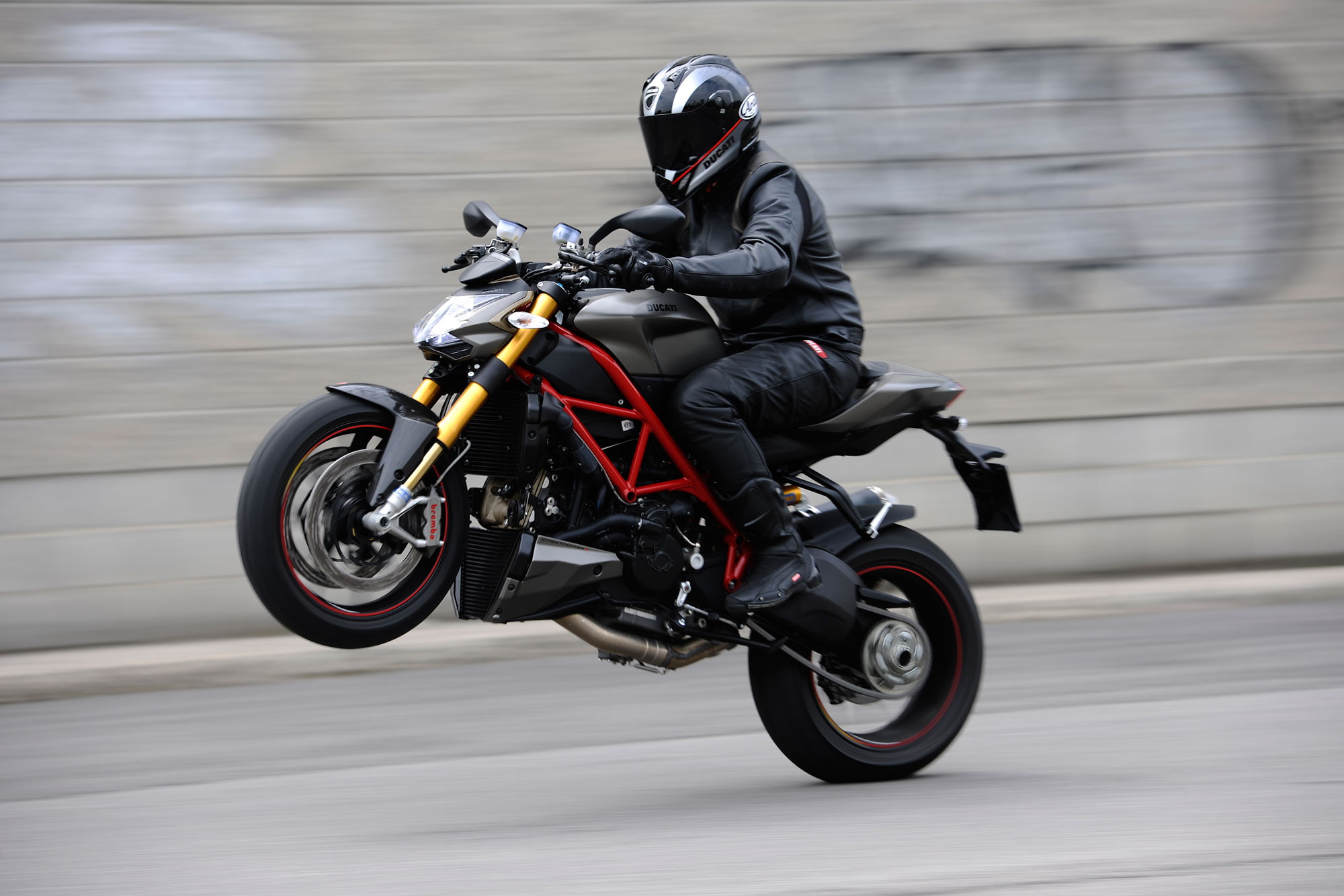 ducati, wheelie, 1080P, streetfighter, 2013, HD Wallpaper