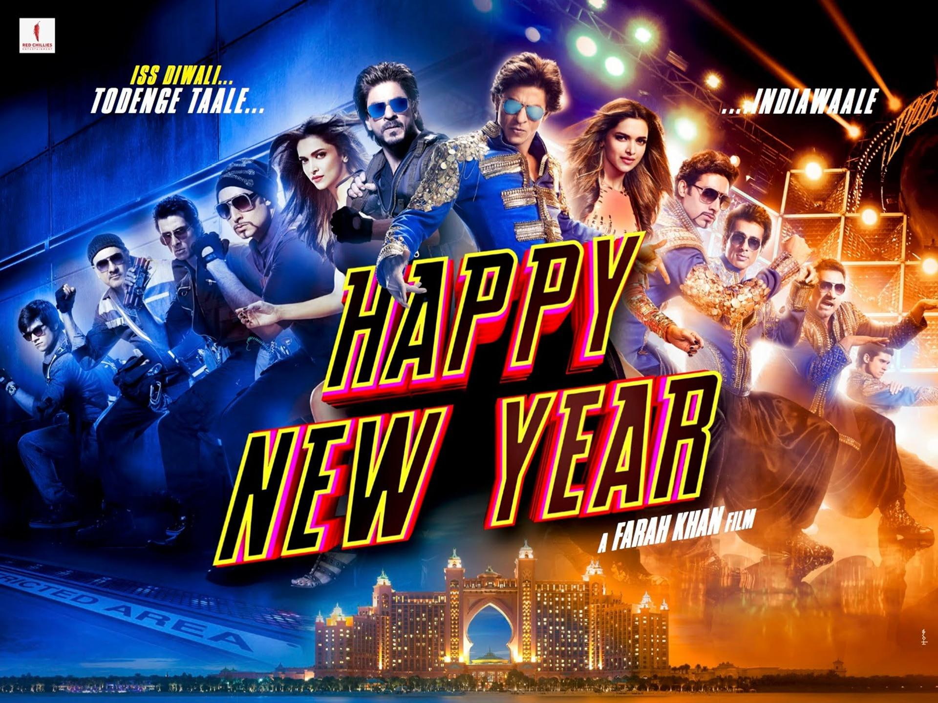 deepika padukone, happy new year, year, hd, abhishek bachchan, shahrukh khan, happy new year movie, new, 1920x1440, happy, movie, 1080P, HD Wallpaper