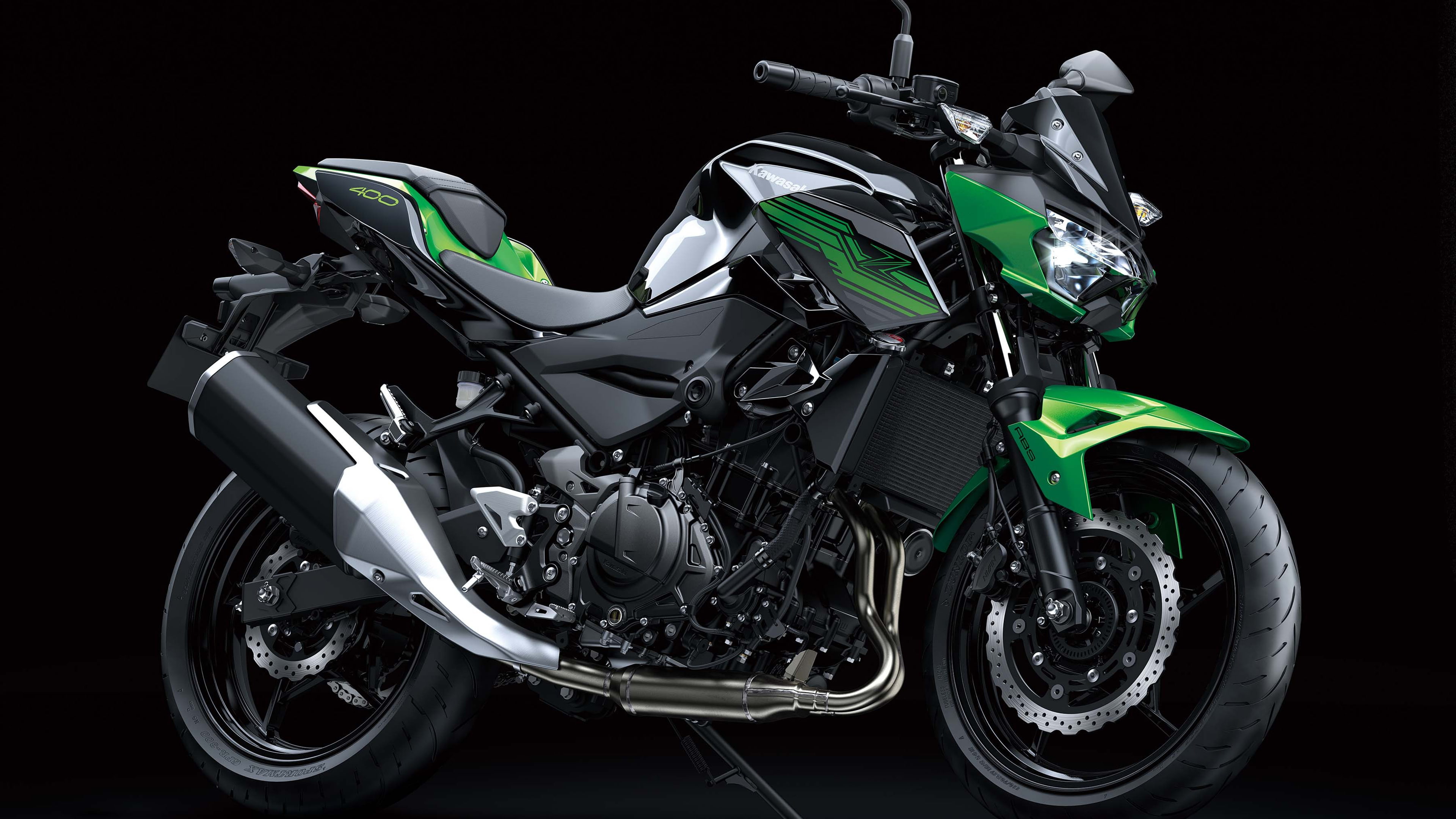 Kawasaki, Z400, 4K, 2019, k, z, HD Wallpaper