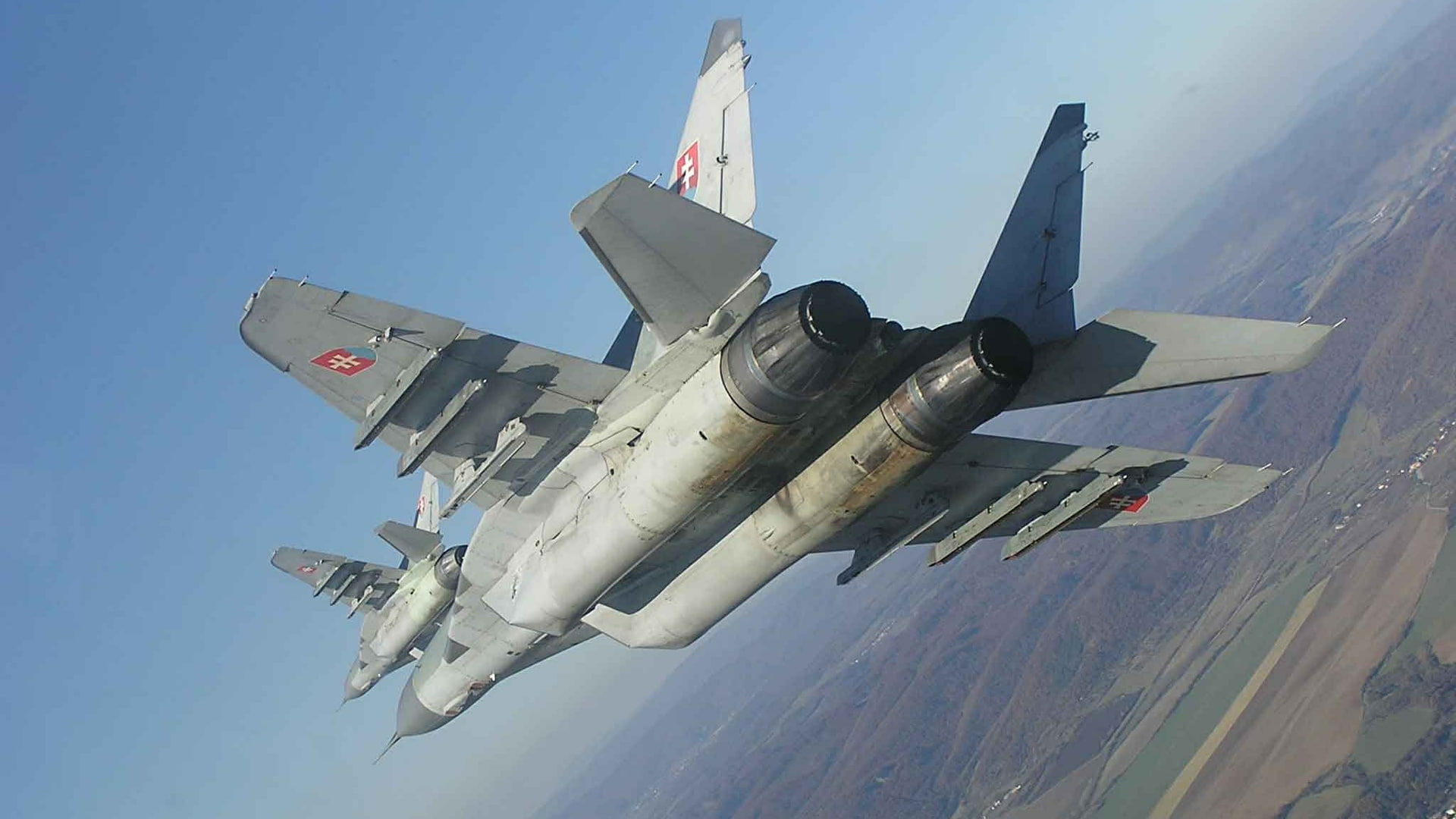 hd, 1080P, art, Slovakia, MiG, Fulcrum, aircraft, military, HD Wallpaper