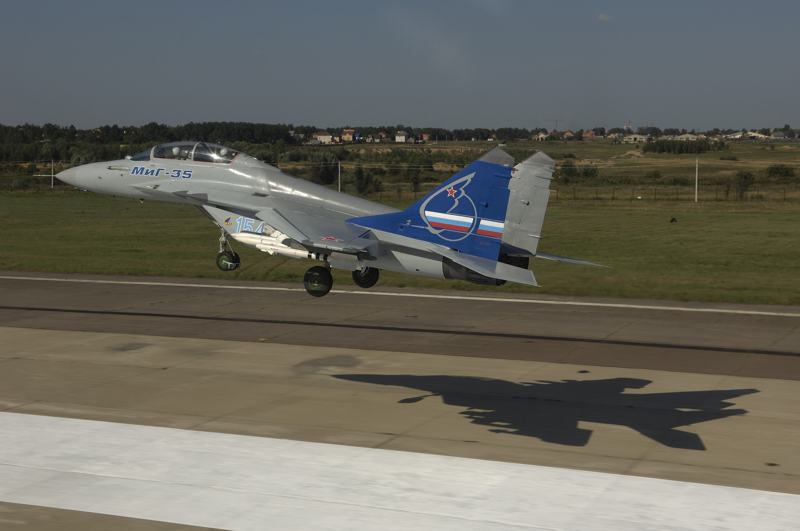 force, fulcrum f, air, aircraft, mig 35, russian, 2K, HD Wallpaper