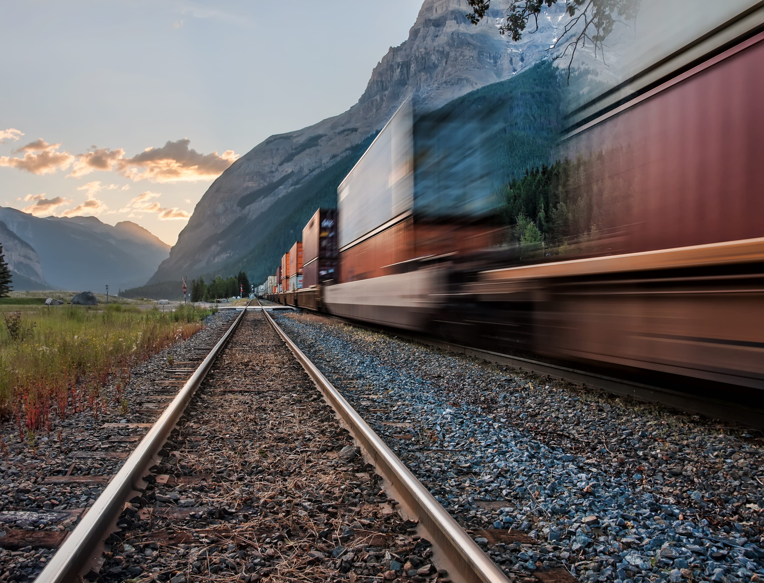 nature, the way forward, railroad track, long exposure, track, mode of transportation, outdoors, direction, no people, sky, time lapse, public transportation, HD Wallpaper