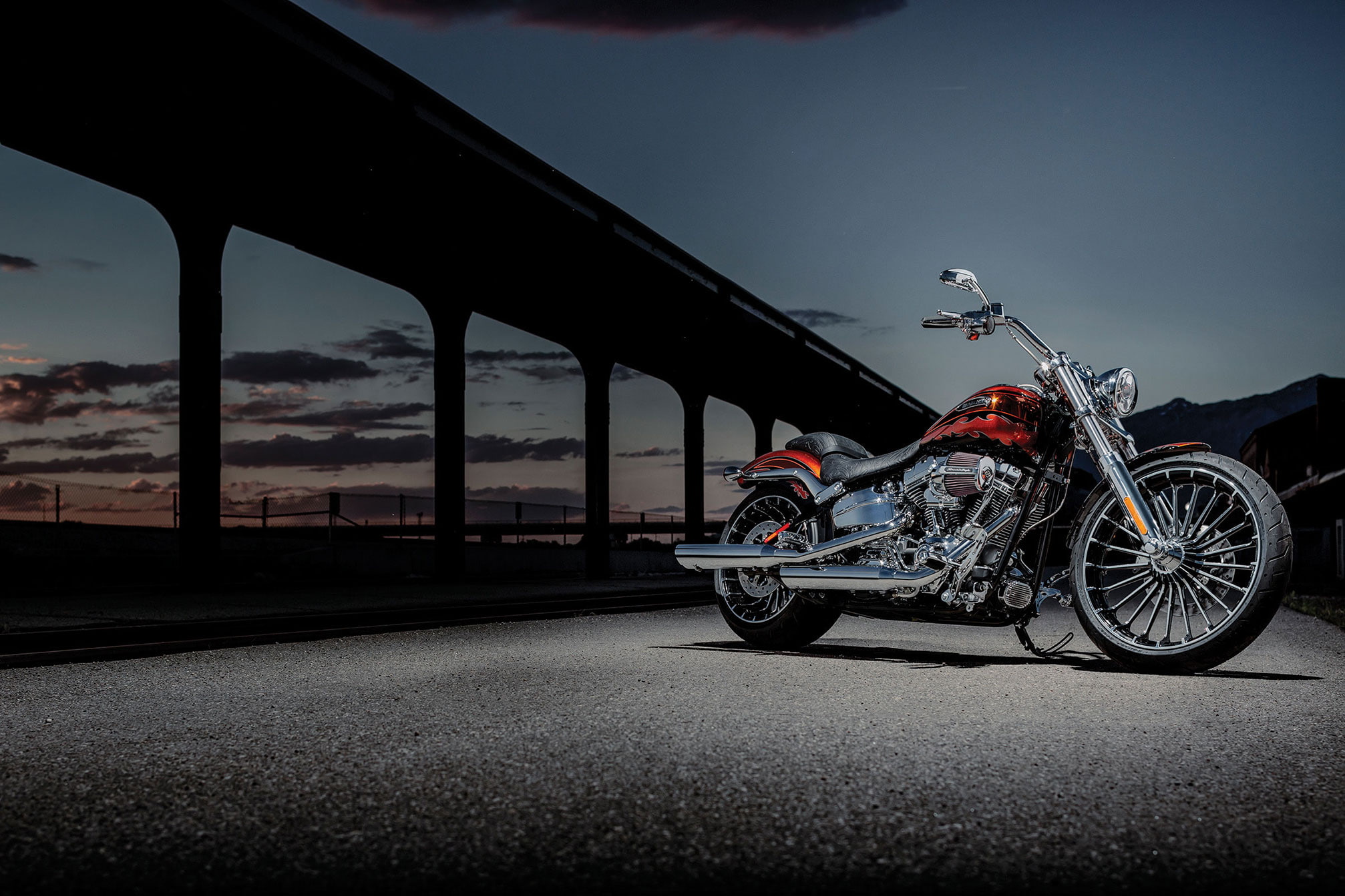 breakout, davidson, 1080P, harley, fxsbse, engine, cvo, 2014, HD Wallpaper