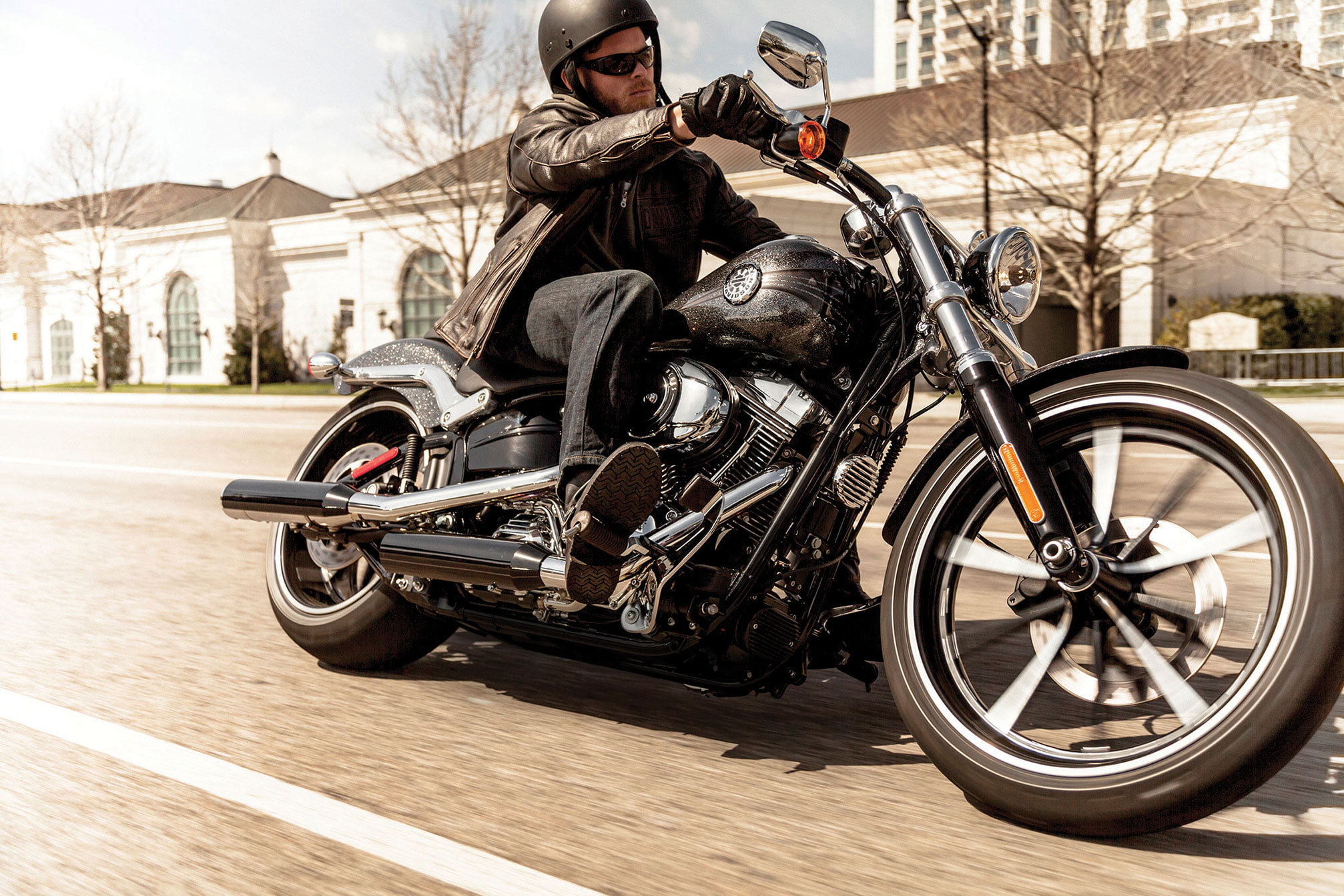 fxsb, 1080P, davidson, breakout, harley, 2014, HD Wallpaper