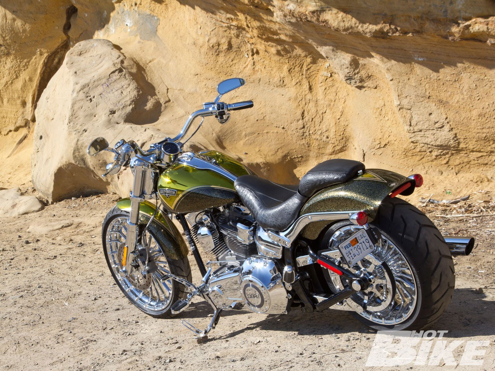 Vehicles, Bike, 720P, harley-Davidson CVO breakout, Motorcycle, HD Wallpaper