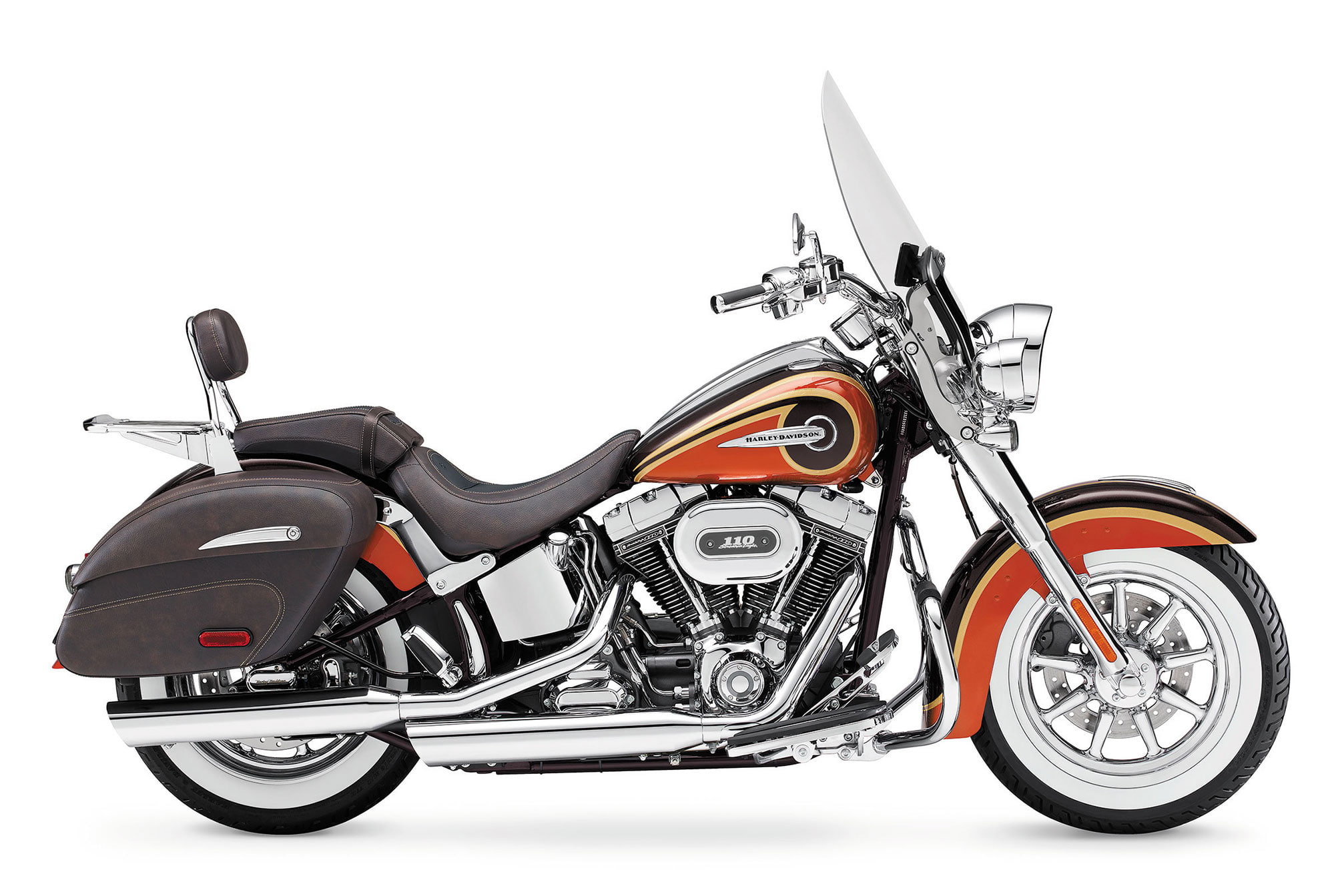 harley, 1080P, deluxe, softail, flstnse, davidson, 2014, cvo, HD Wallpaper