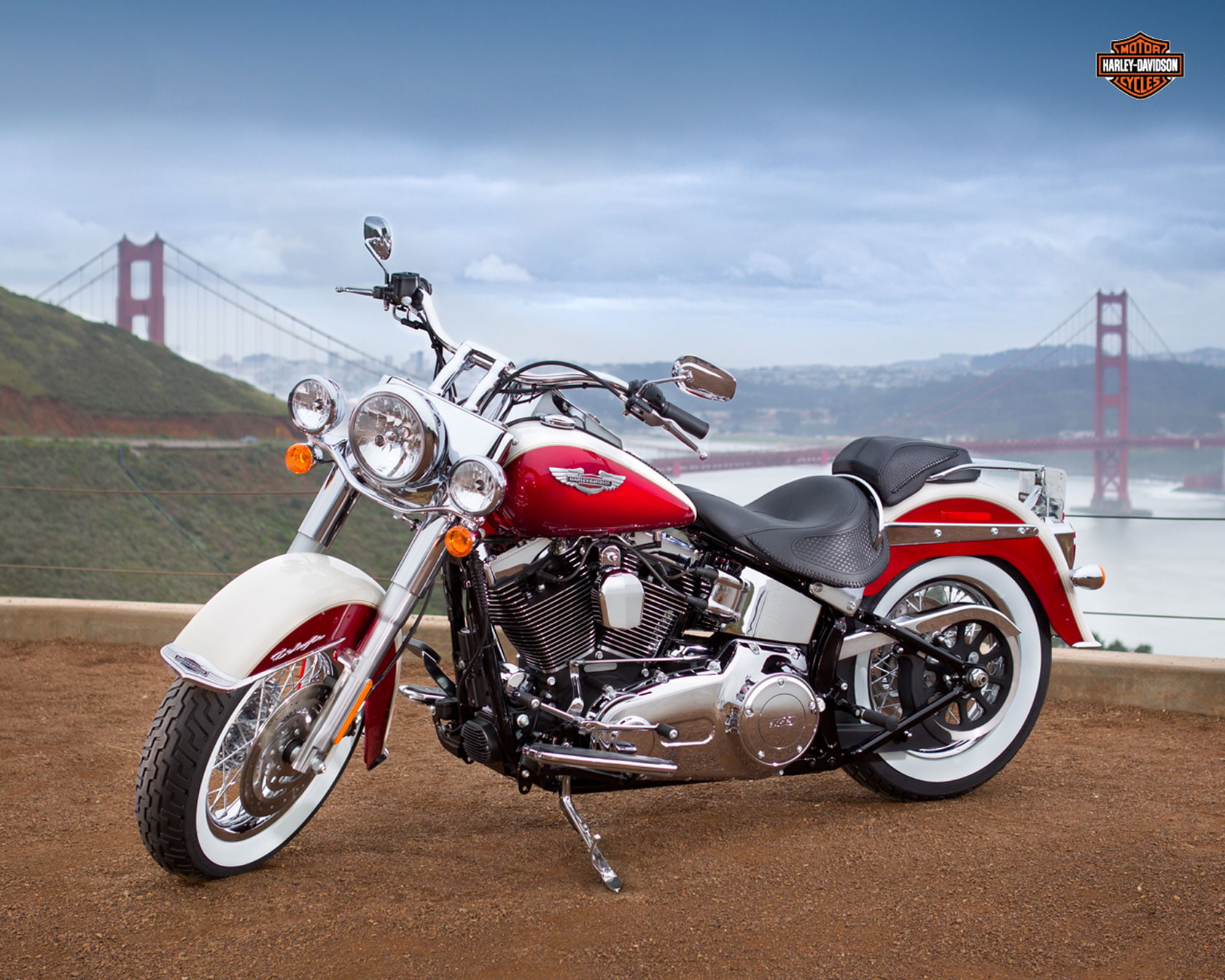 2013, deluxe, flstn, davidson, softail, 720P, harley, HD Wallpaper
