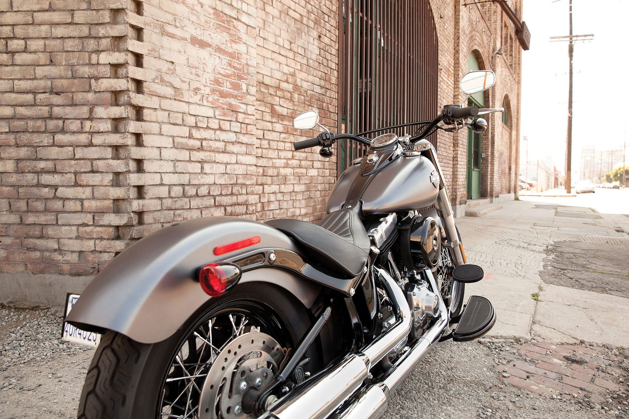 harley, 1080P, fls, slim, 2014, softail, davidson, HD Wallpaper