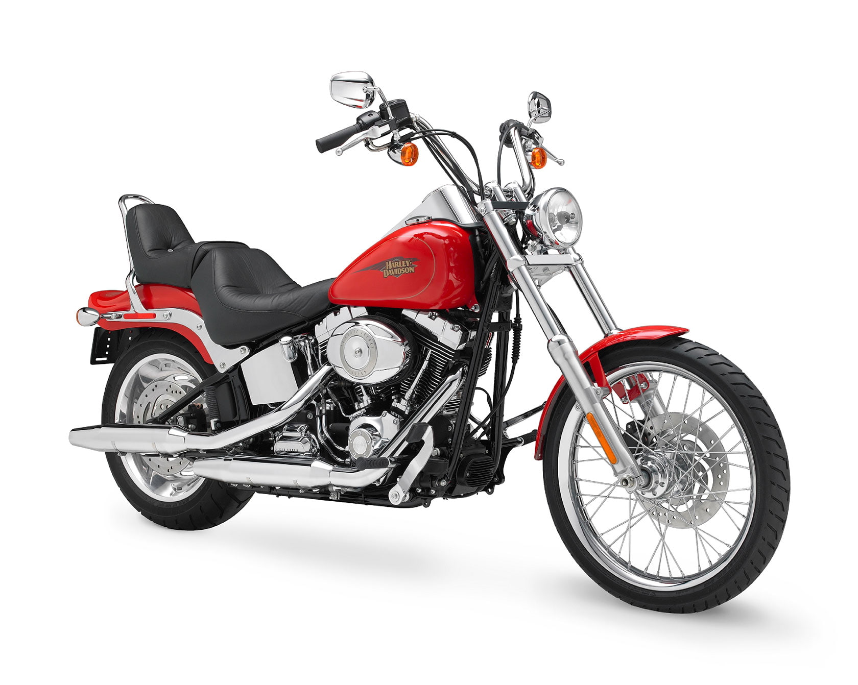 harley, davidson, 2010, 720P, softail, fxstc, custom, HD Wallpaper