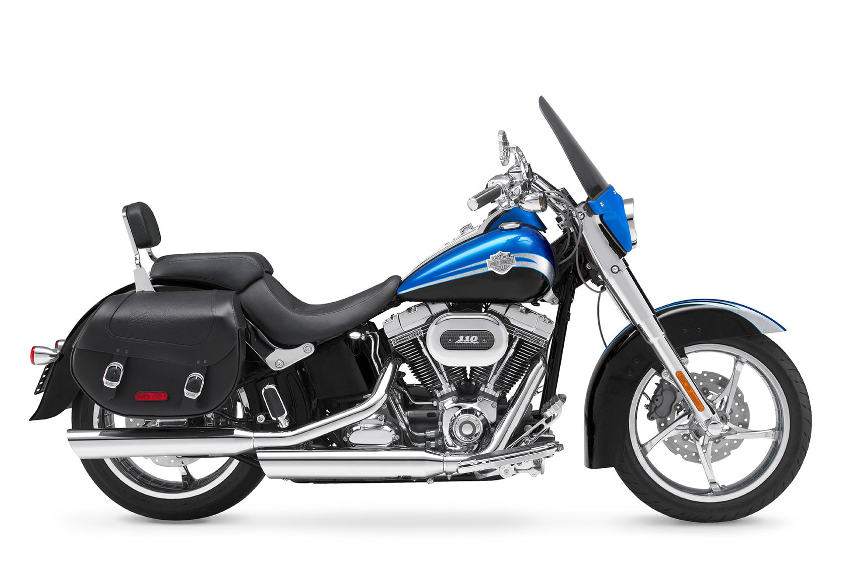 harley, davidson, 720P, 2010, cvo, flstse, convertible, softail, HD Wallpaper