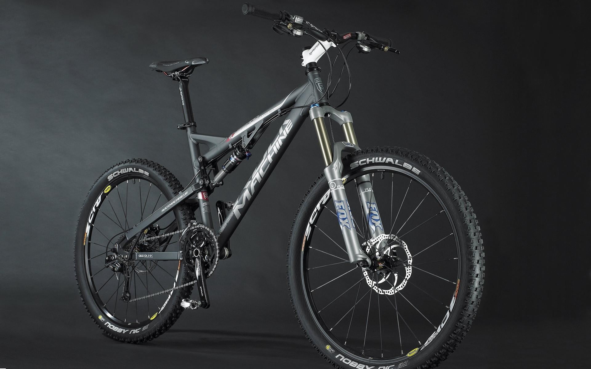 sports, transportation, black background, mode of Transport, sport, spoke, 1080P, mountain Bike, indoors, exercising, outdoors, pedal, black Color, single object, HD Wallpaper