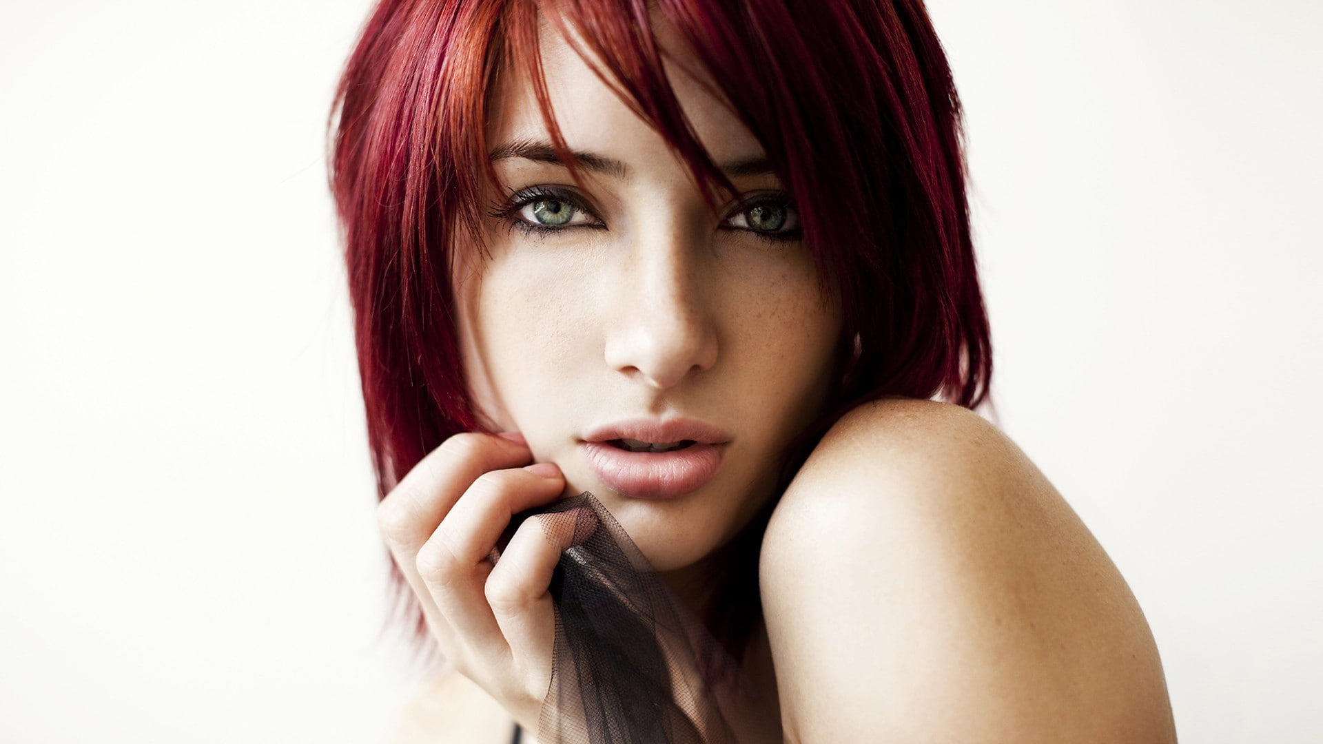 Susan Coffey, redhead, 1080P, women, HD Wallpaper