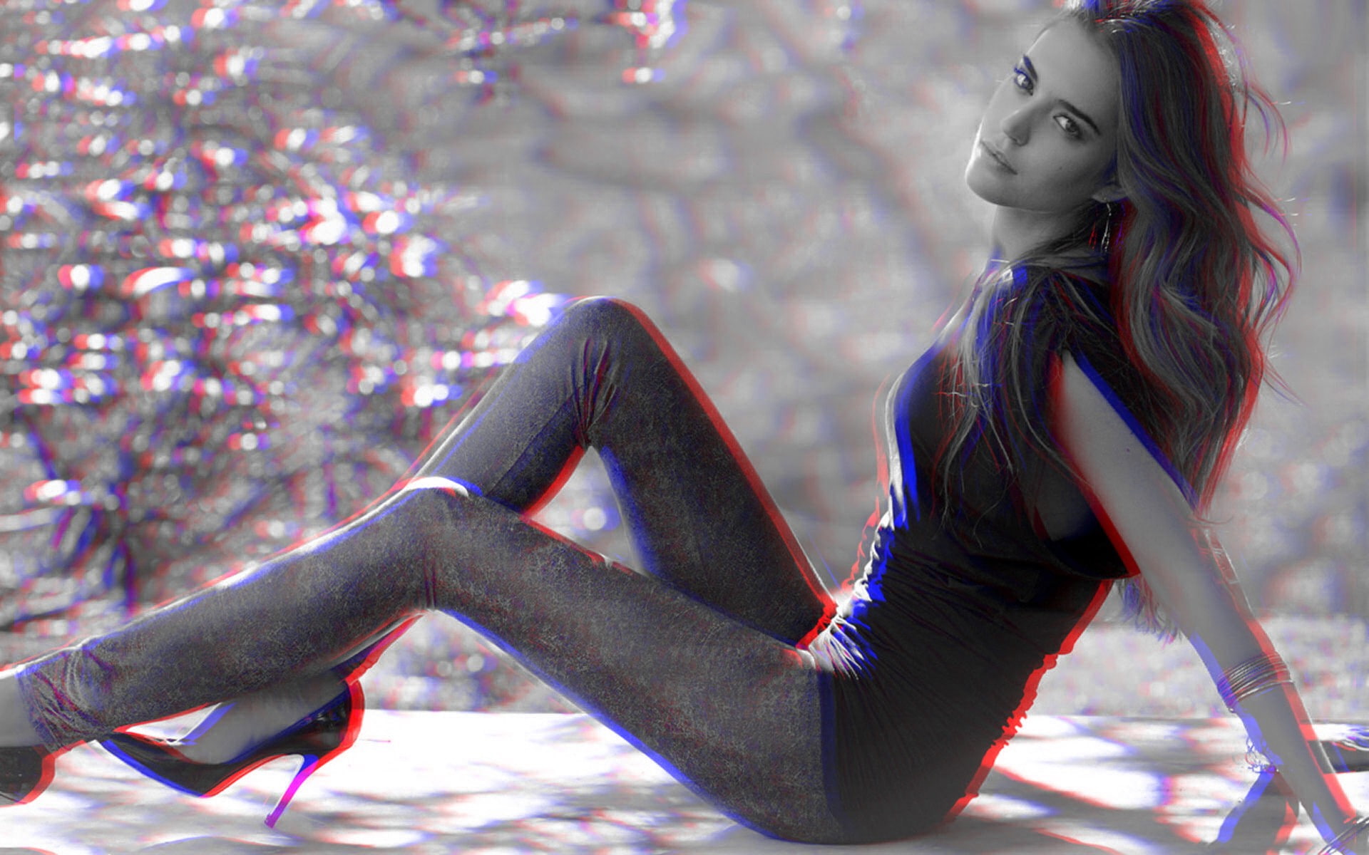 1080P, Anaglyph 3D, HD Wallpaper