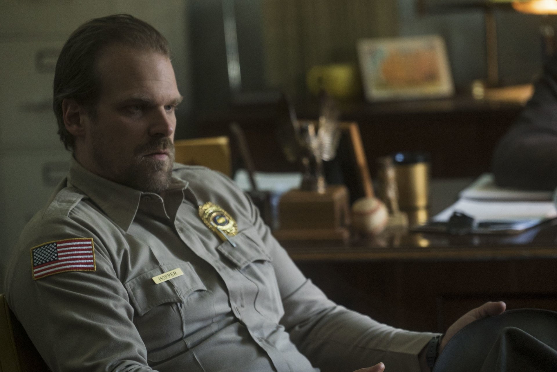 TV Show, Stranger Things, 1080P, Jim Hopper, David Harbour, HD Wallpaper