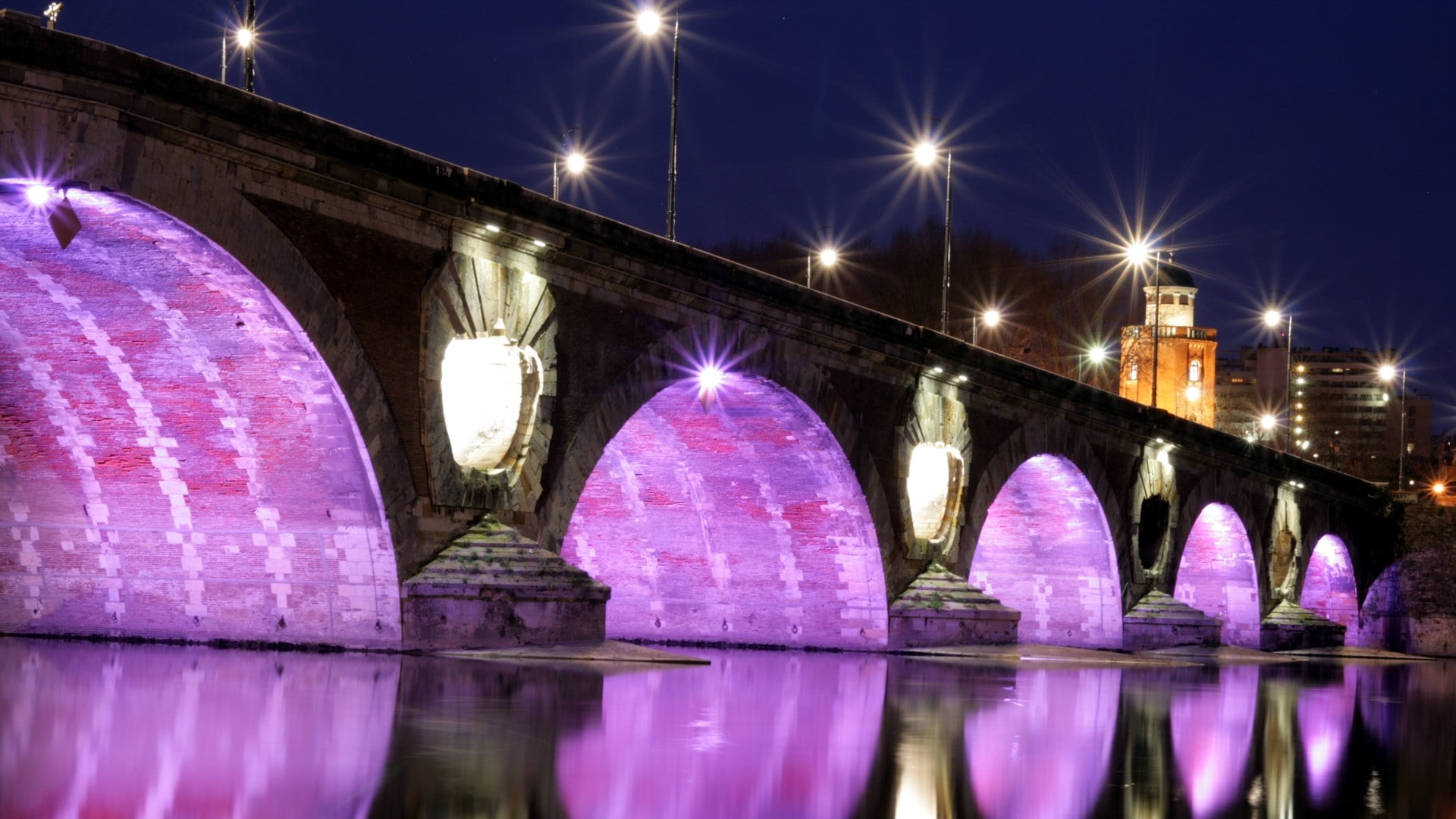 Toulouse, Pont-Neuf, France, 1080P, Garonne, HD Wallpaper