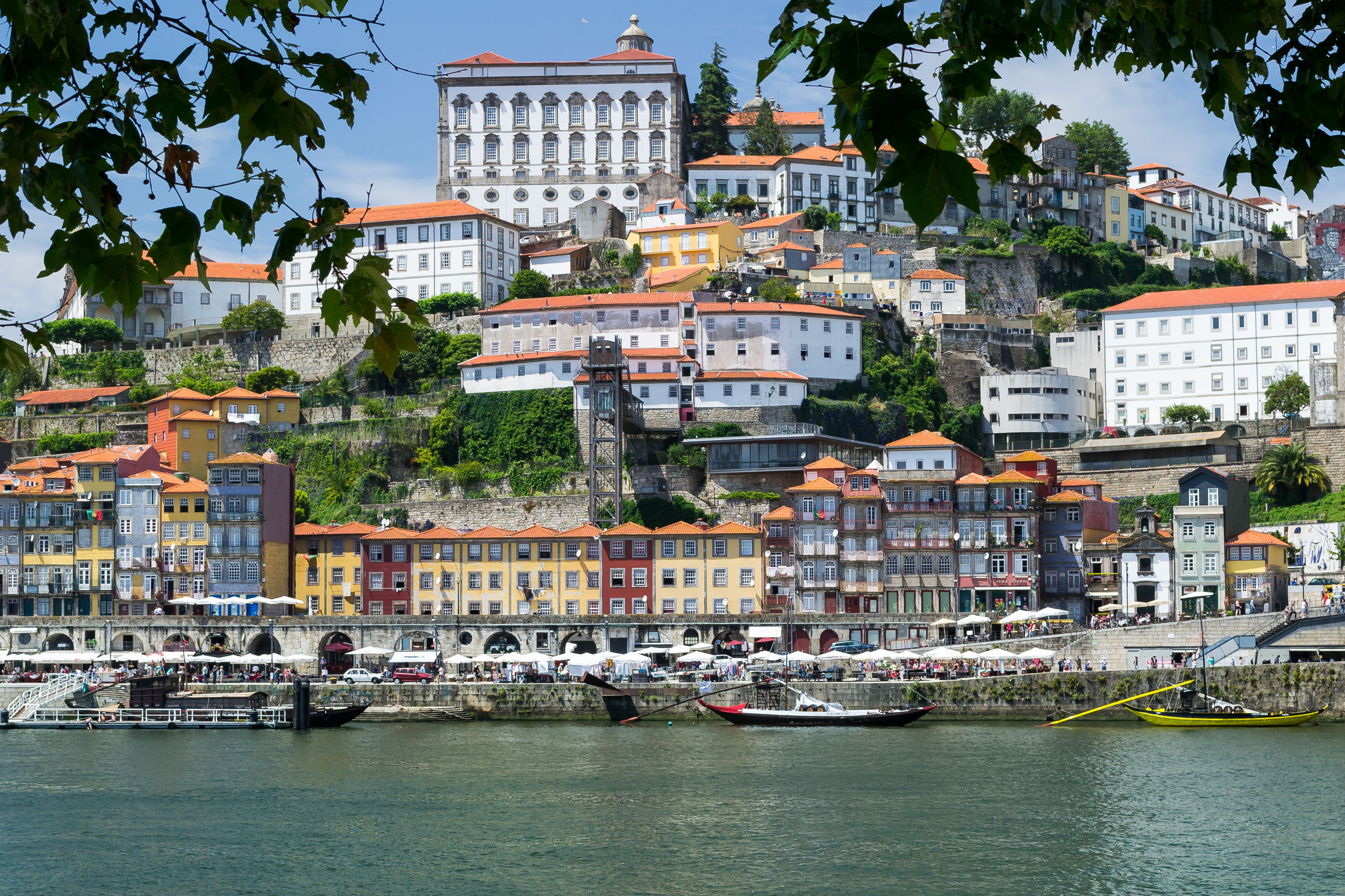 day, portugal, nautical vessel, crowd, canal, ribeira, nature, outdoors, river douro, beside, travel, residential district, water, passenger craft, building exterior, HD Wallpaper