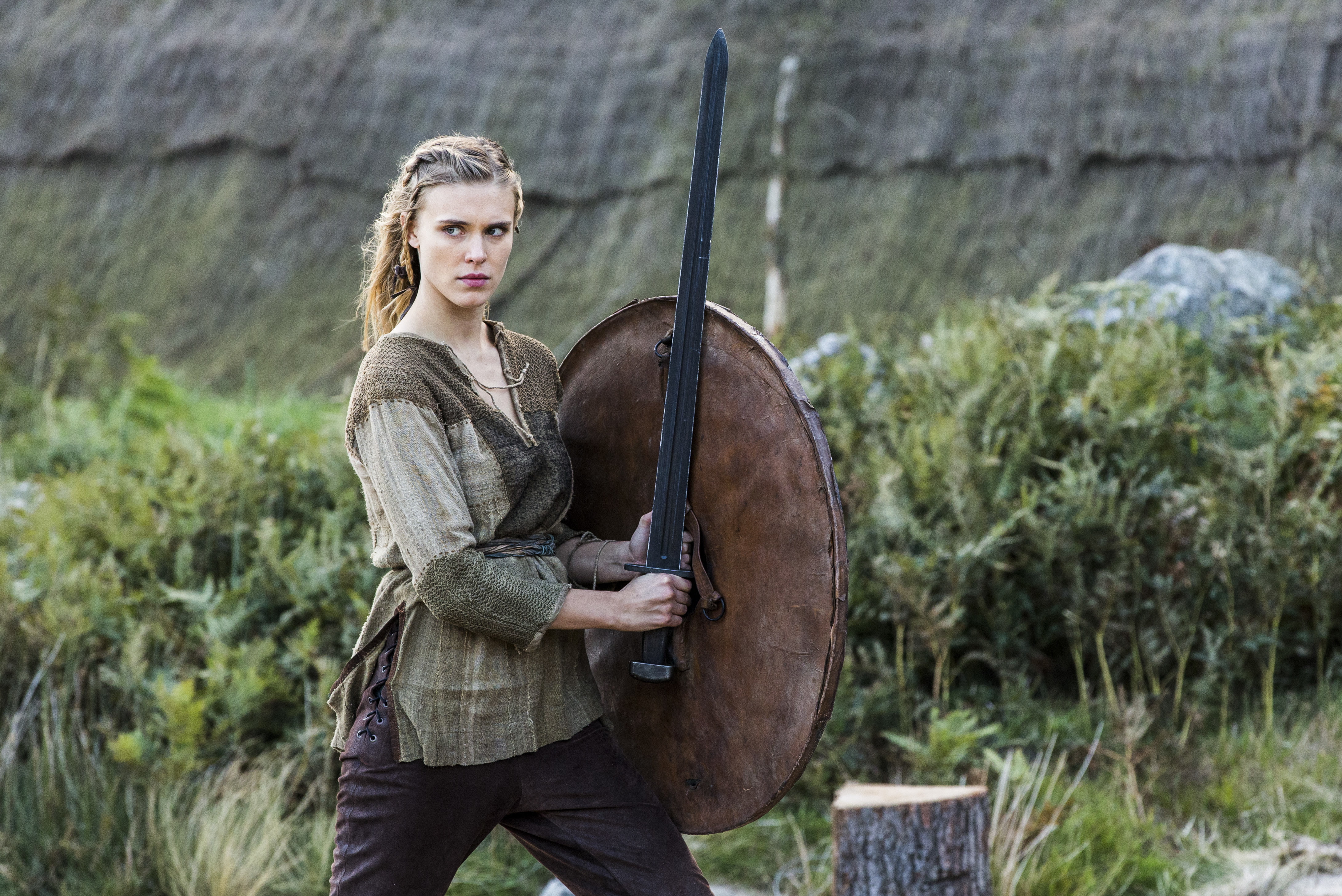 Gaia Weiss, Vikings, 4K, Porunn, 4K, HD Wallpaper