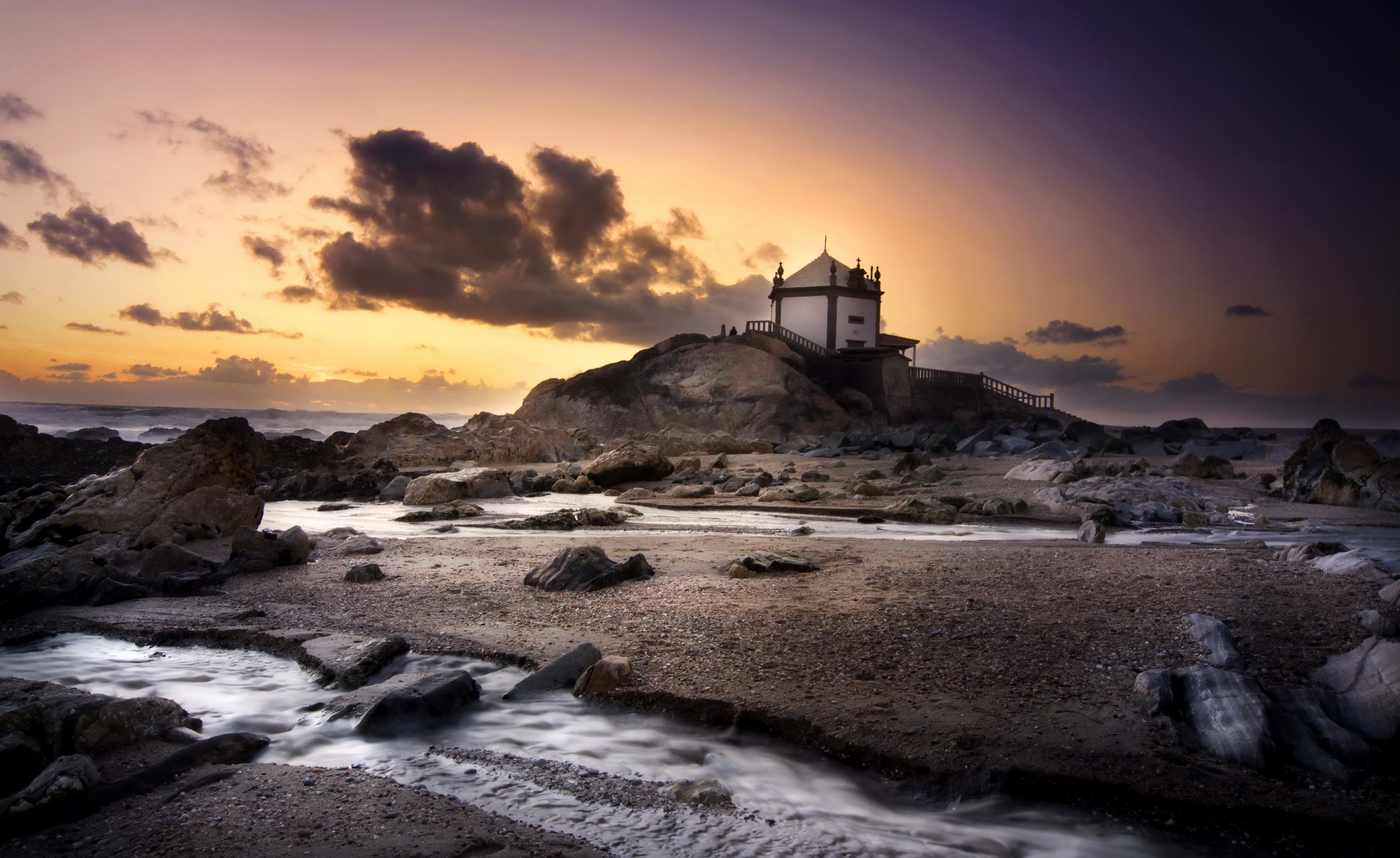 The return to Gaia, beatch, 2K, Portugal, HD Wallpaper