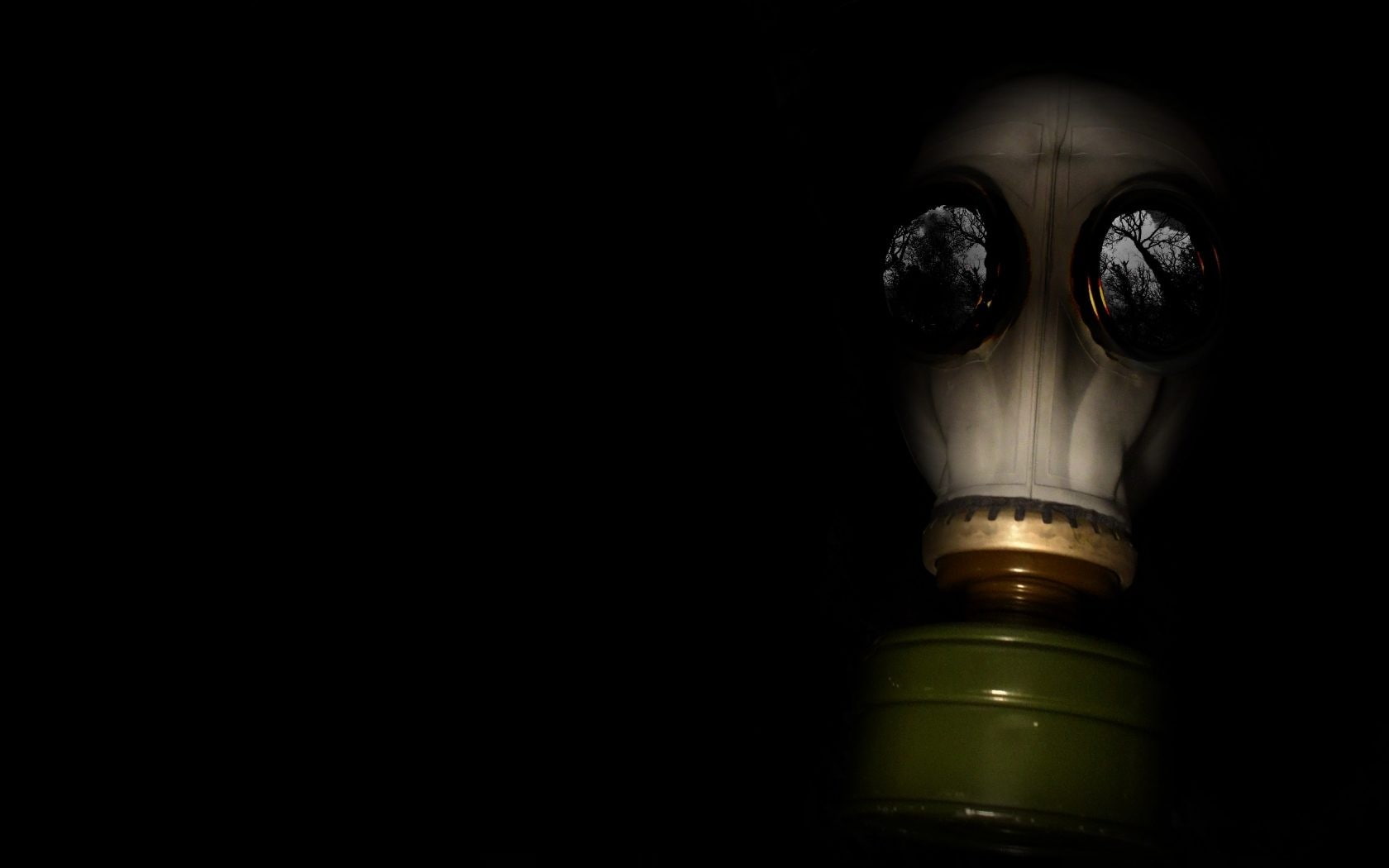 720P, apocalyptic, artwork, gas masks, HD Wallpaper