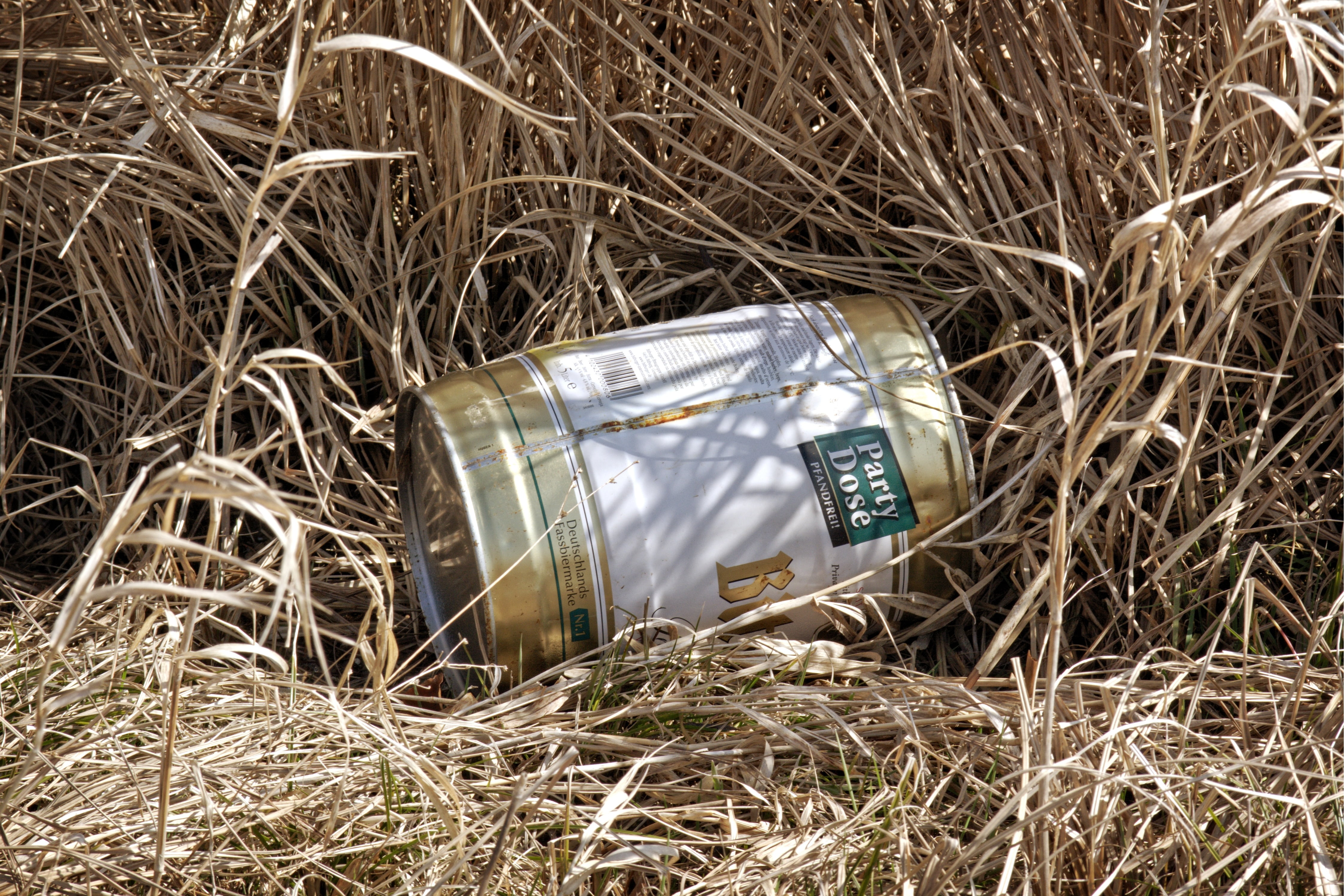 waste, cans, field, no people, nature, throw away society, close-up, container, grass, single object, land, abandoned, outdoors, emotion, hay, 4K, disposal, HD Wallpaper