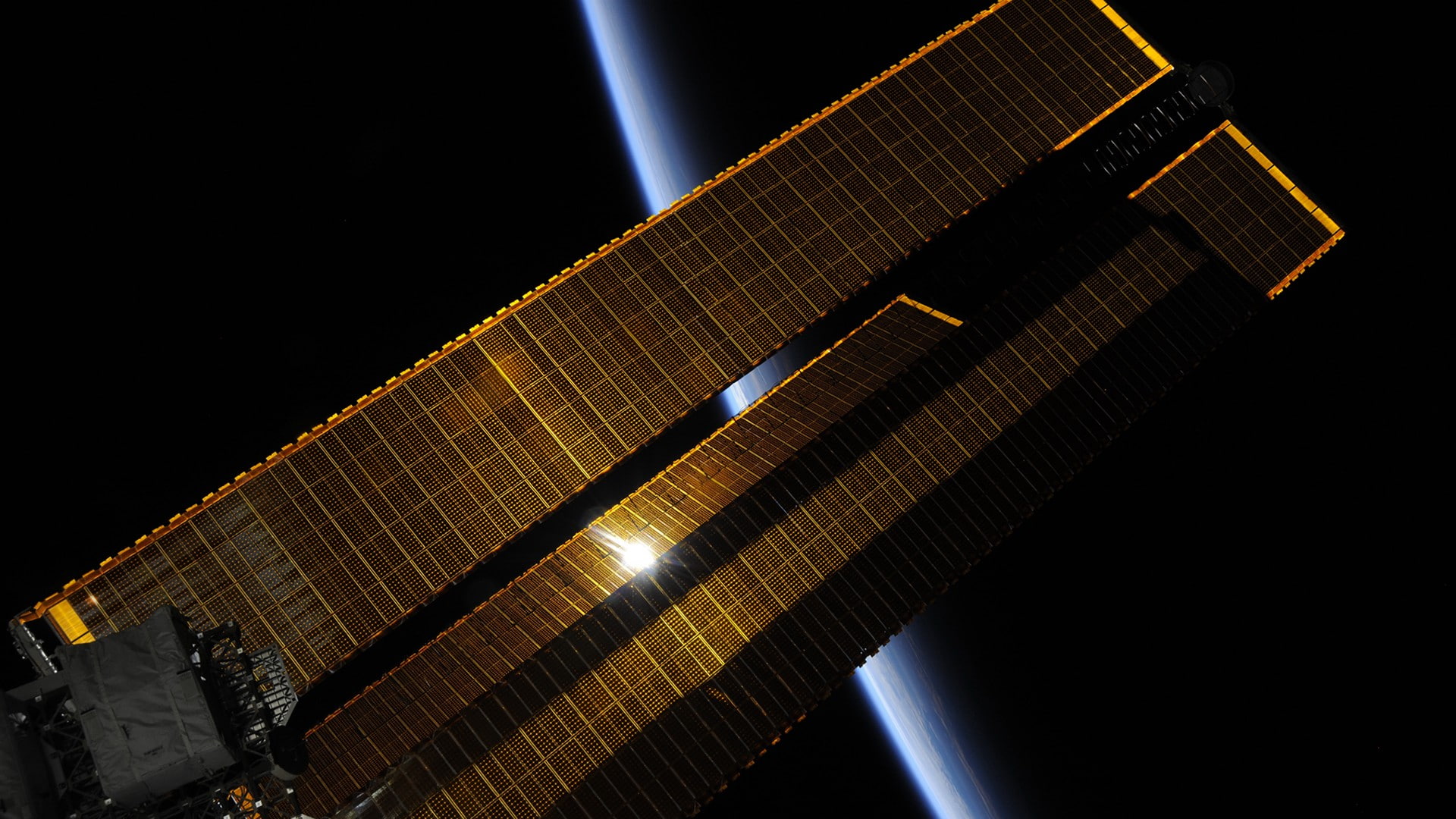 Roscosmos State Corporation, Roscosmos, 1080P, space, Earth, International Space Station, HD Wallpaper