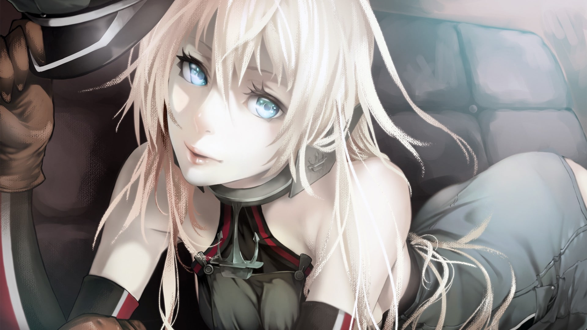 1080P, anime, anime girls, Bismarck (KanColle), Kantai Collection, HD Wallpaper