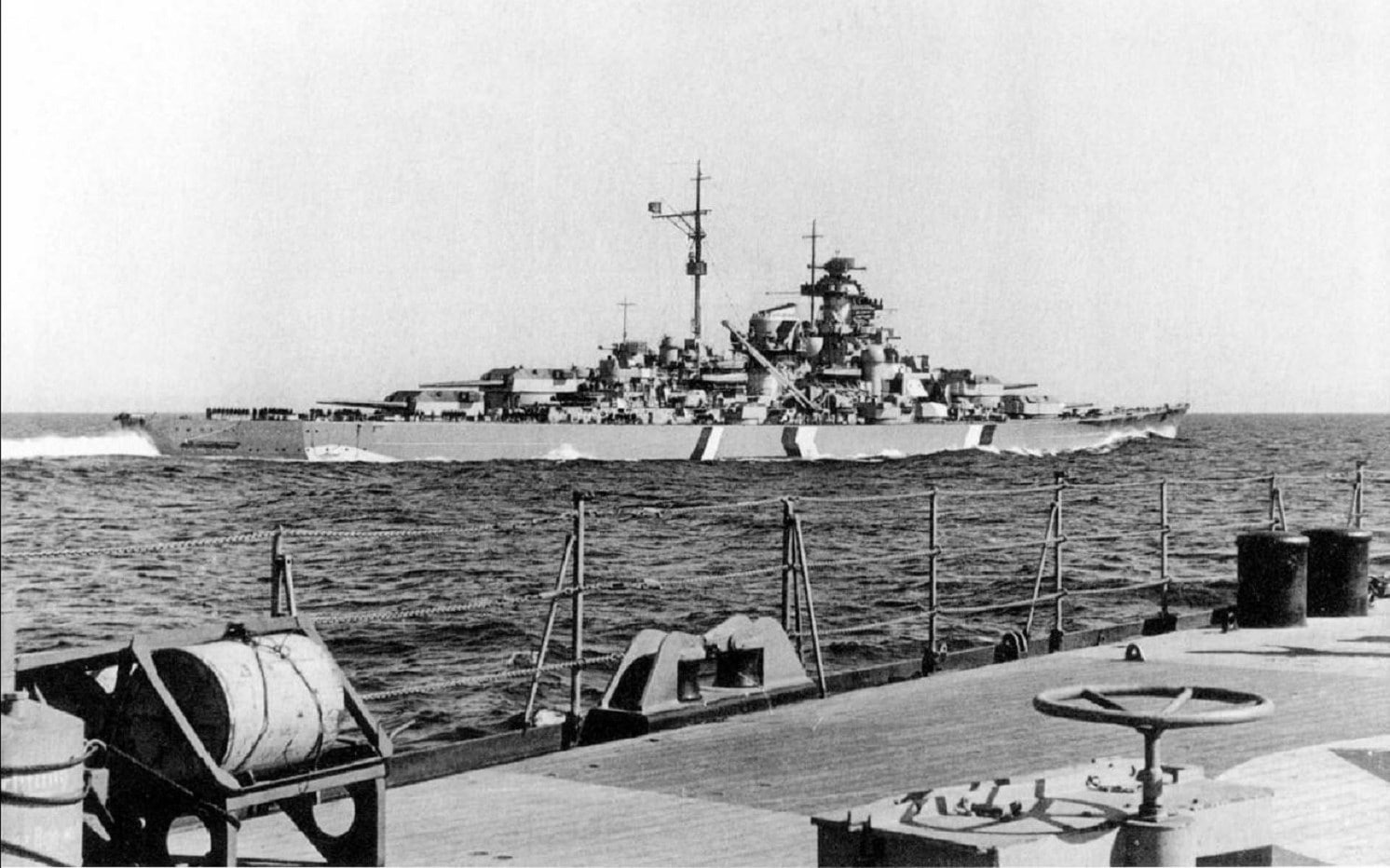 720P, german battleship bismarck, HD Wallpaper
