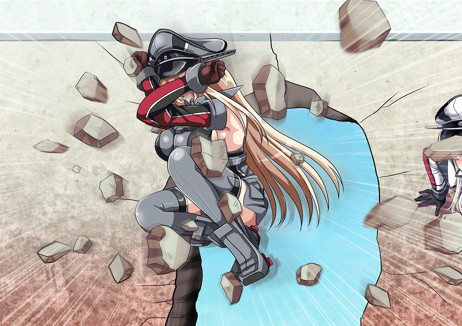 1080P, Bismarck (Kancolle), Anime, Kantai Collection, HD Wallpaper