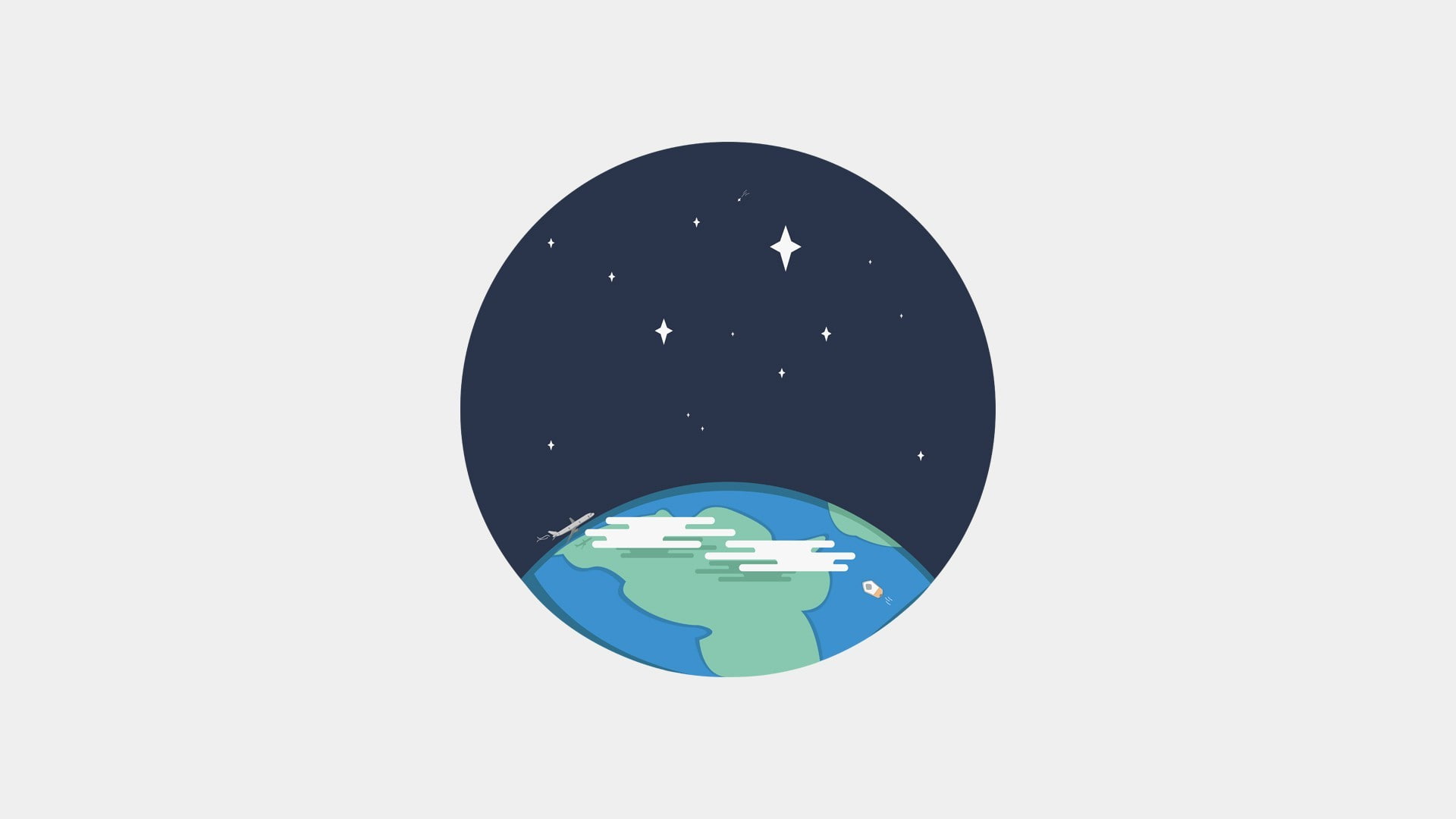 1080P, design, globe - man made object, space, single object, earth minimalism web design icon icons nature sky night, nature, close-up, planet earth, HD Wallpaper