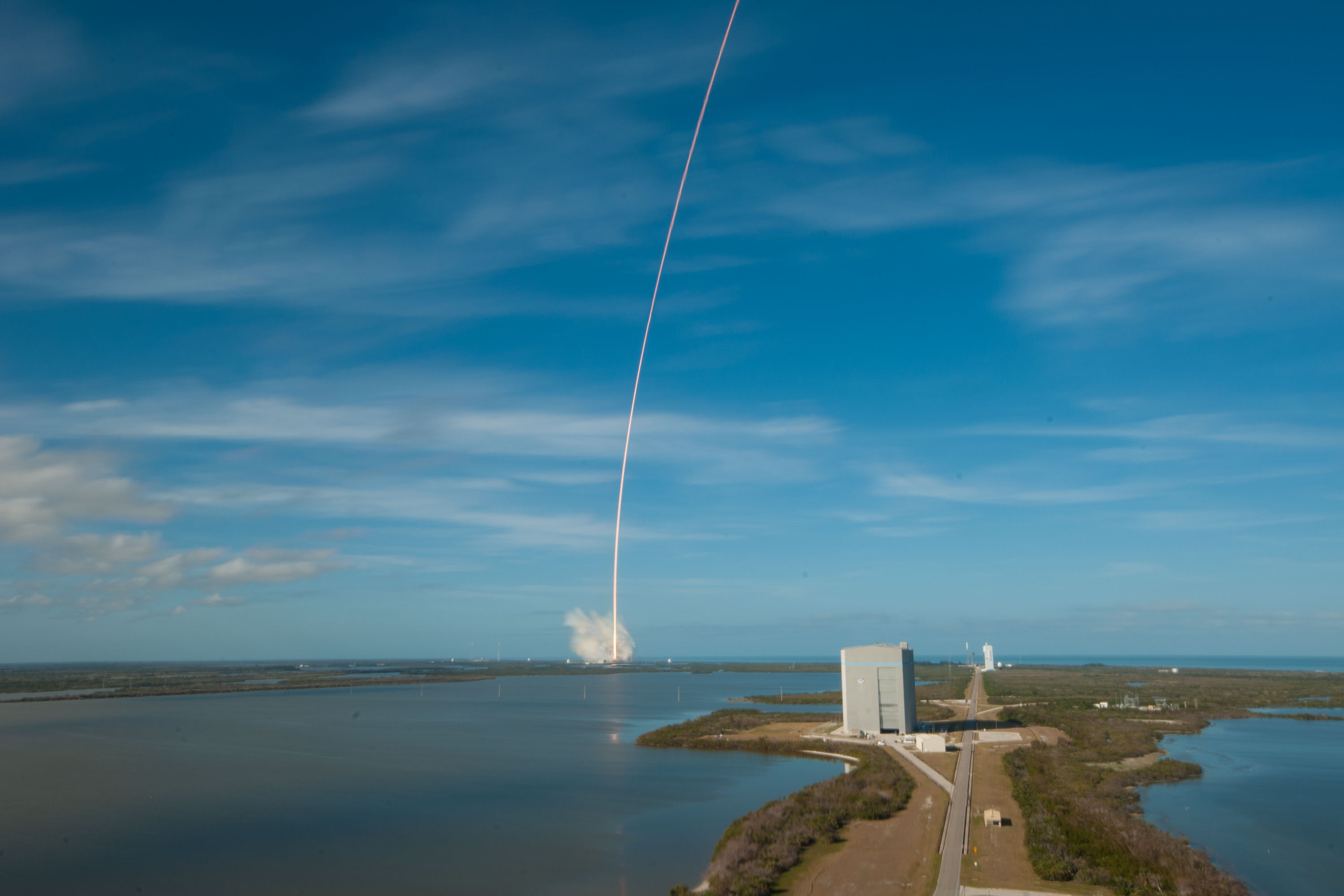 smoke, Cape Canaveral, 2K, SpaceX, long exposure, HD Wallpaper