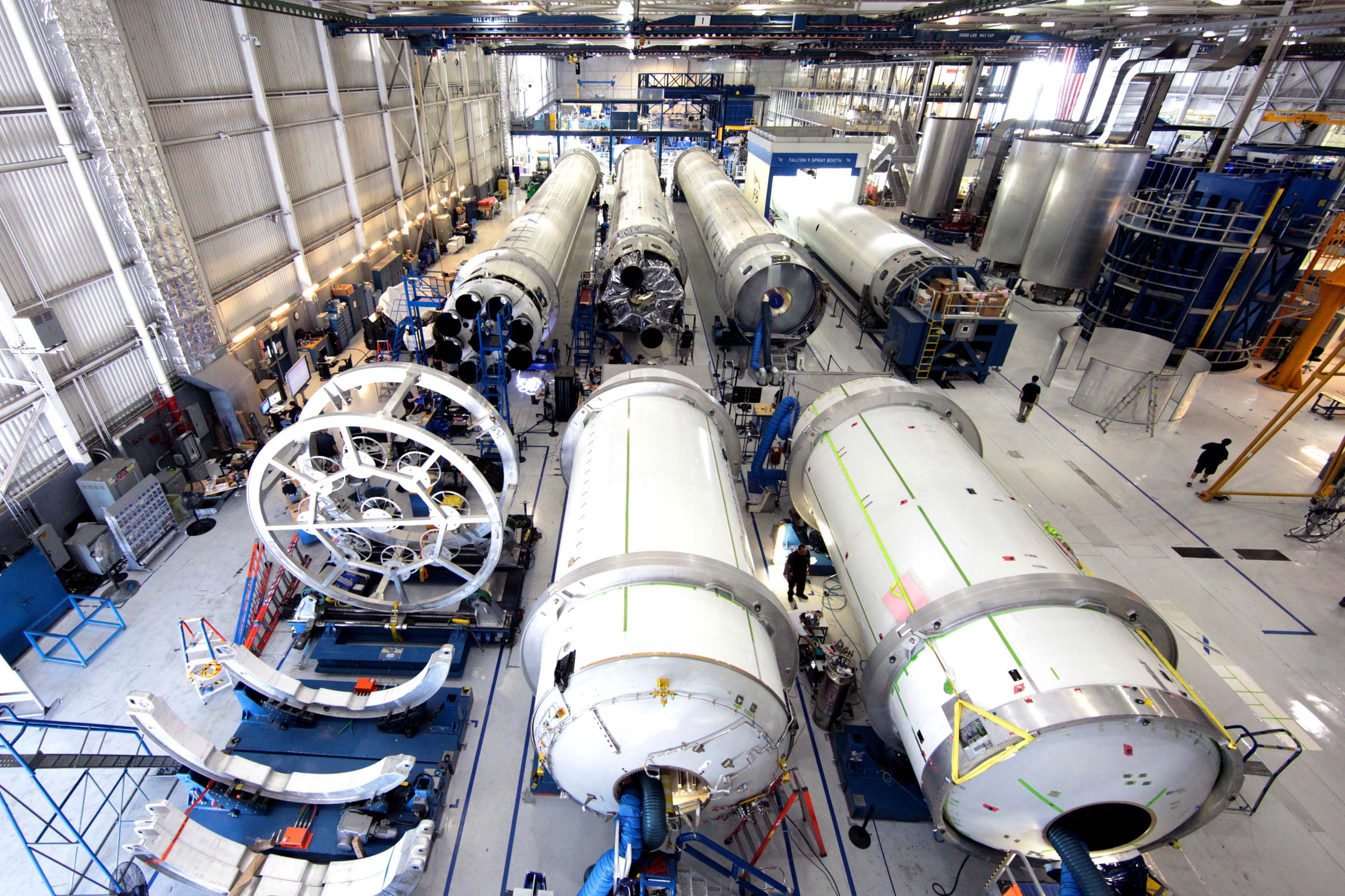 indoors, cape canaveral, rocket, silver colored, industrial equipment, interior, connection, industries, machinery, architecture, industrial, air vehicle, HD Wallpaper
