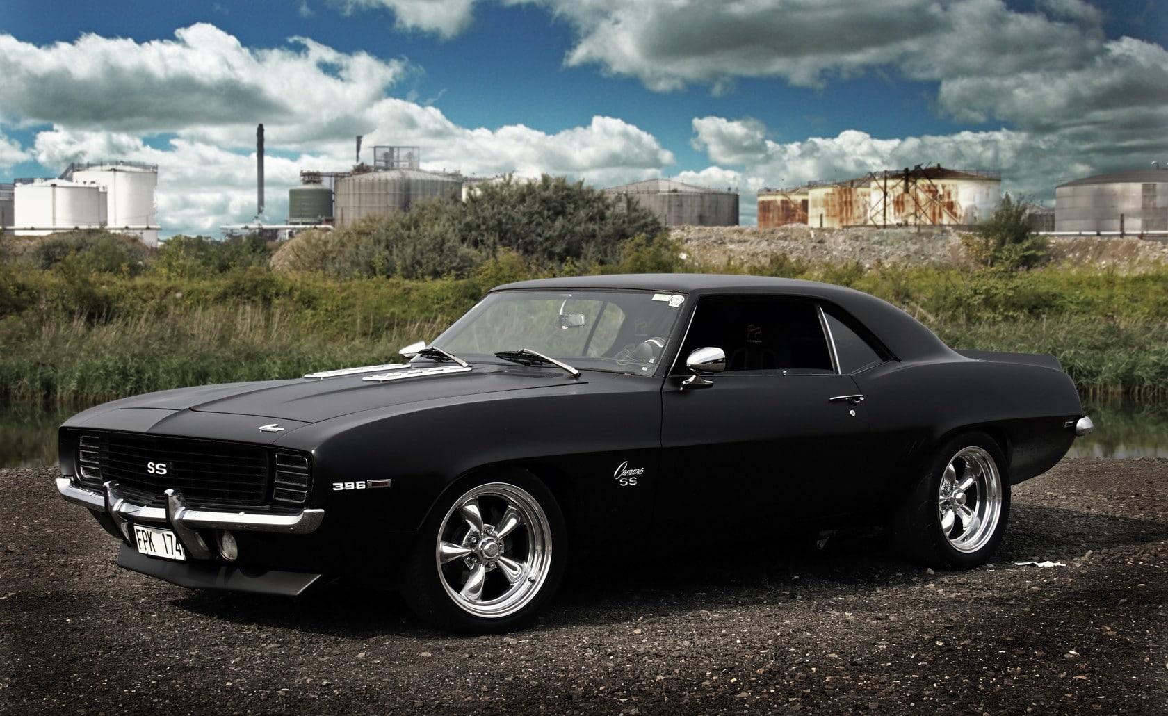 Chevrolet Camaro SS, car, 720P, muscle cars, HD Wallpaper