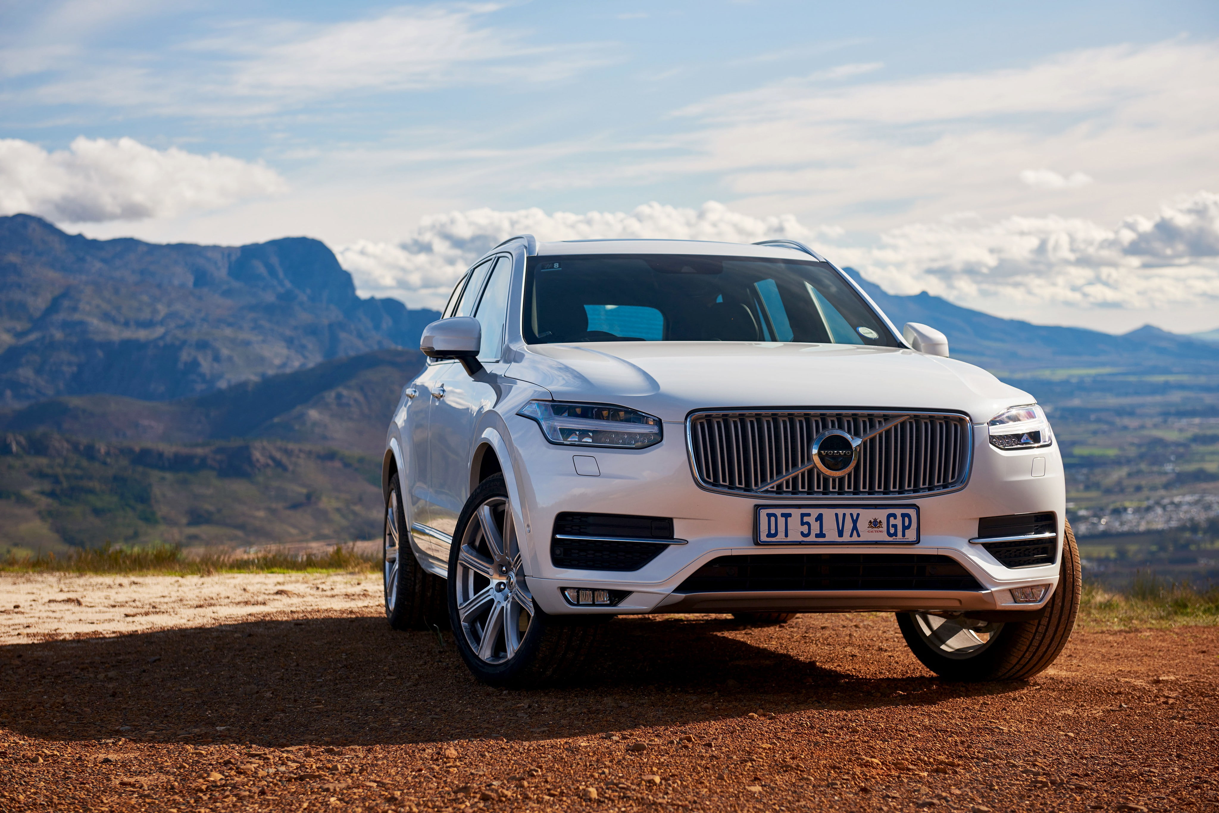 4K, Momentum, white, Volvo, t, XC90, ZA-spec, T6, suv, 2015, HD Wallpaper
