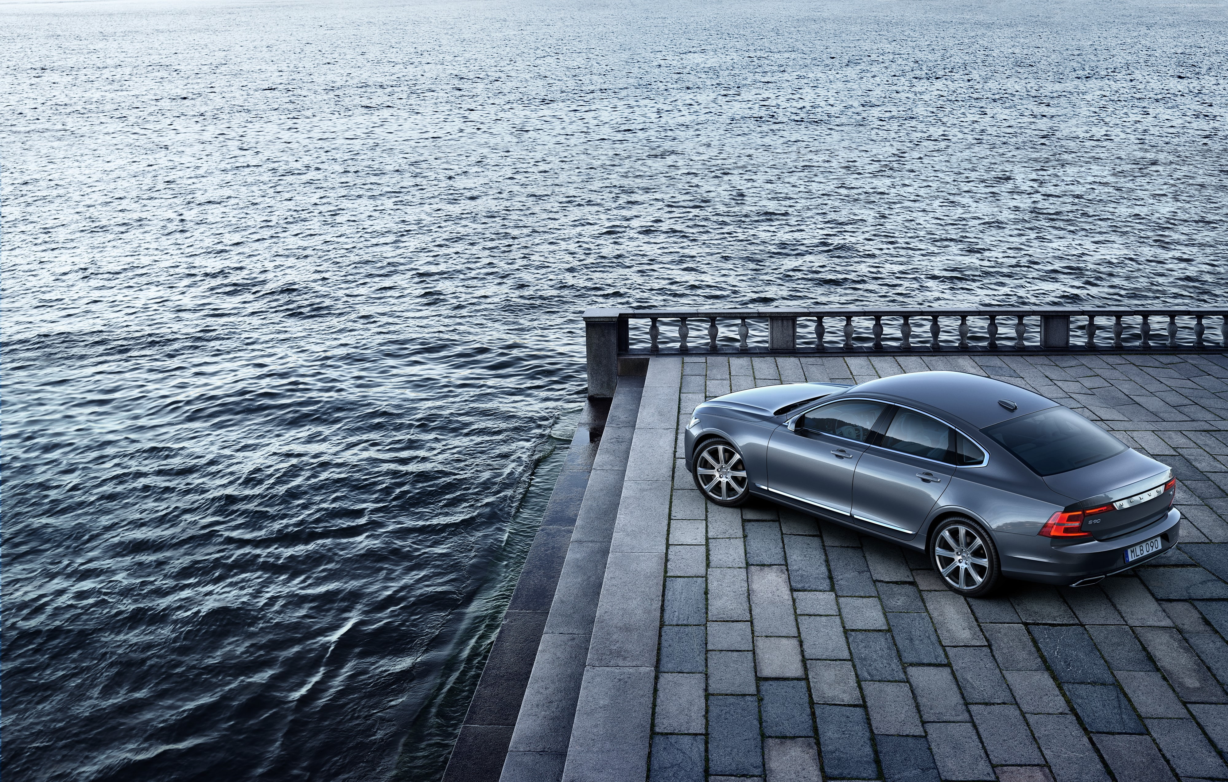 sedan, 4K, Volvo S90, Chicago Auto Show 2016, HD Wallpaper